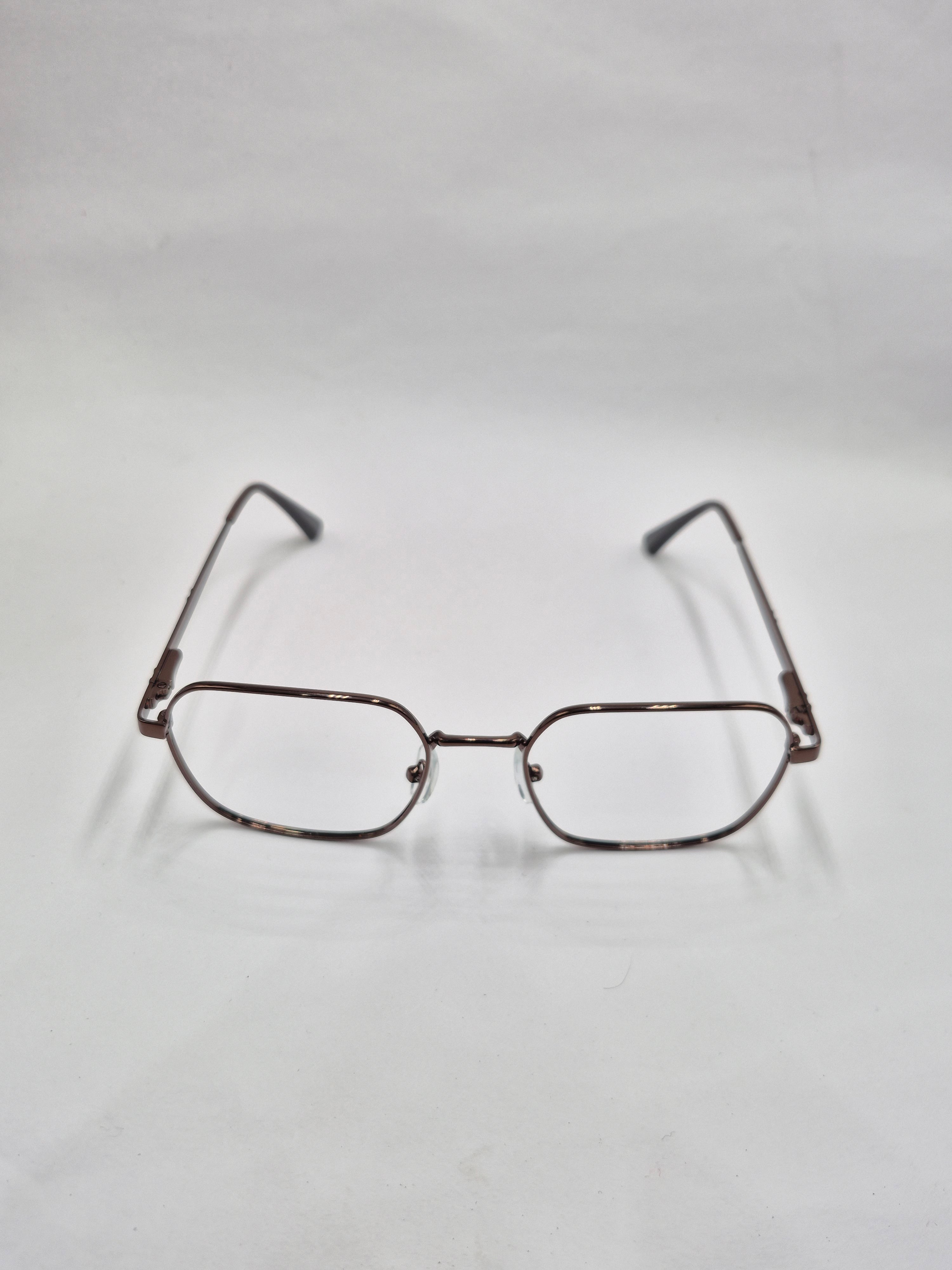 vision plus metallic brown metal frame