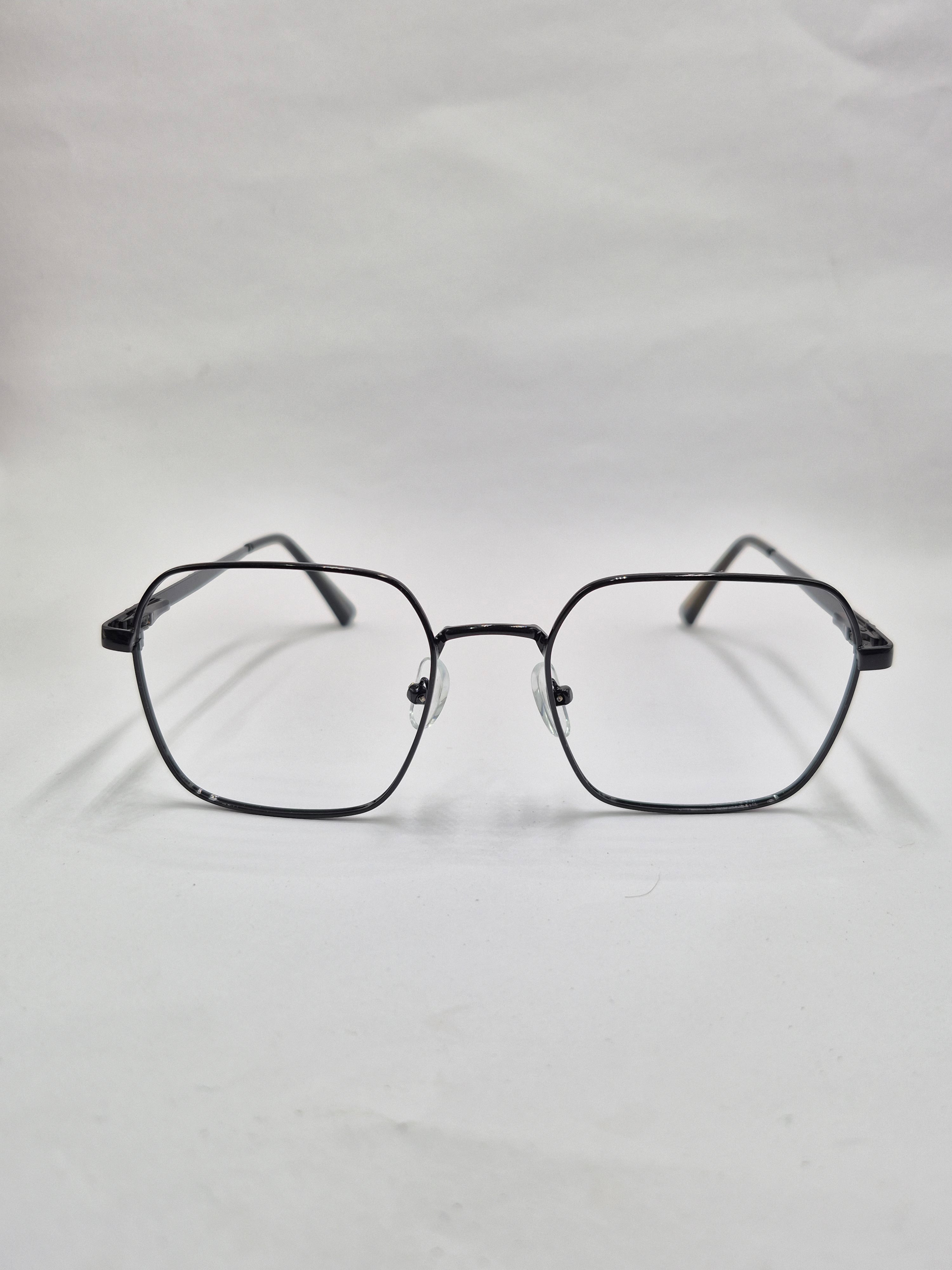 vision plus metallic black metal frame
