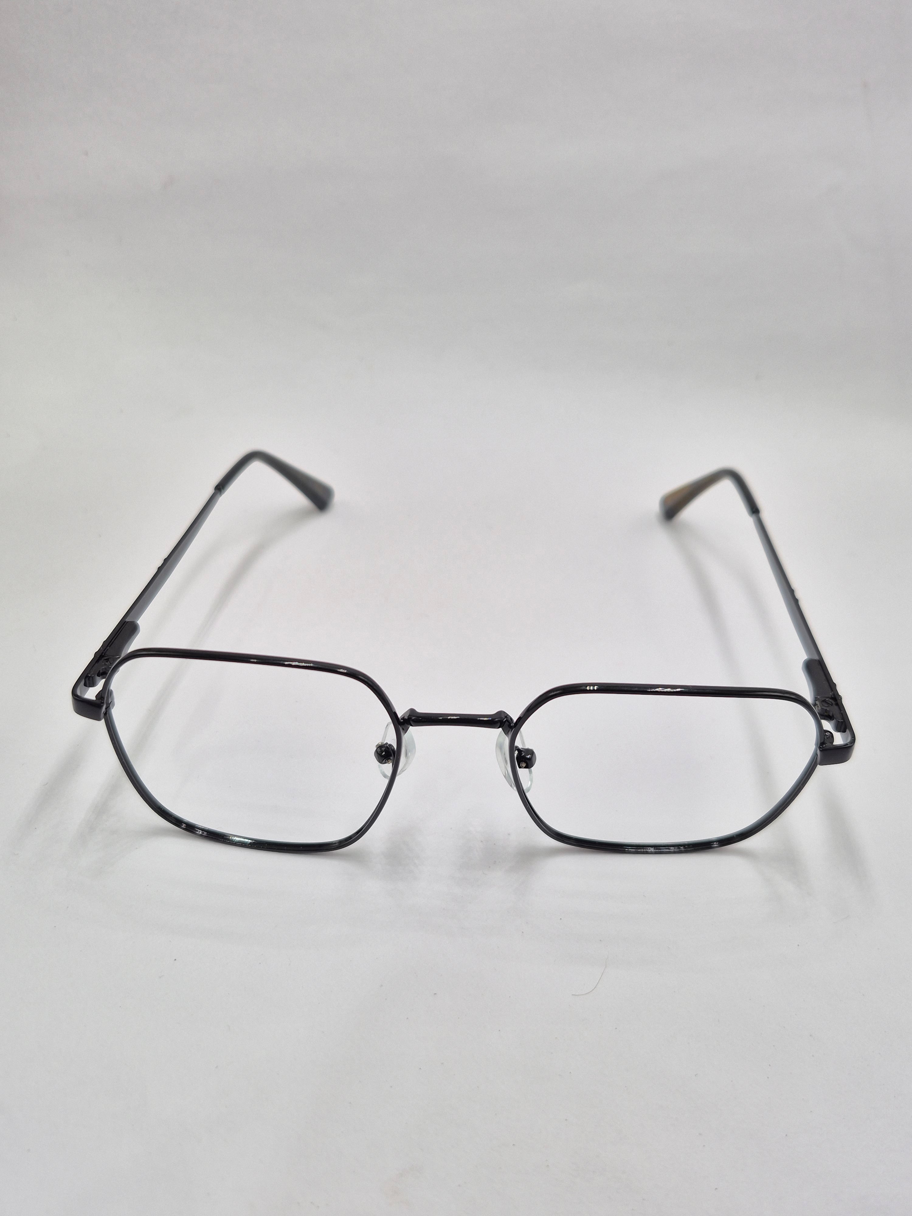 vision plus metallic black metal frame