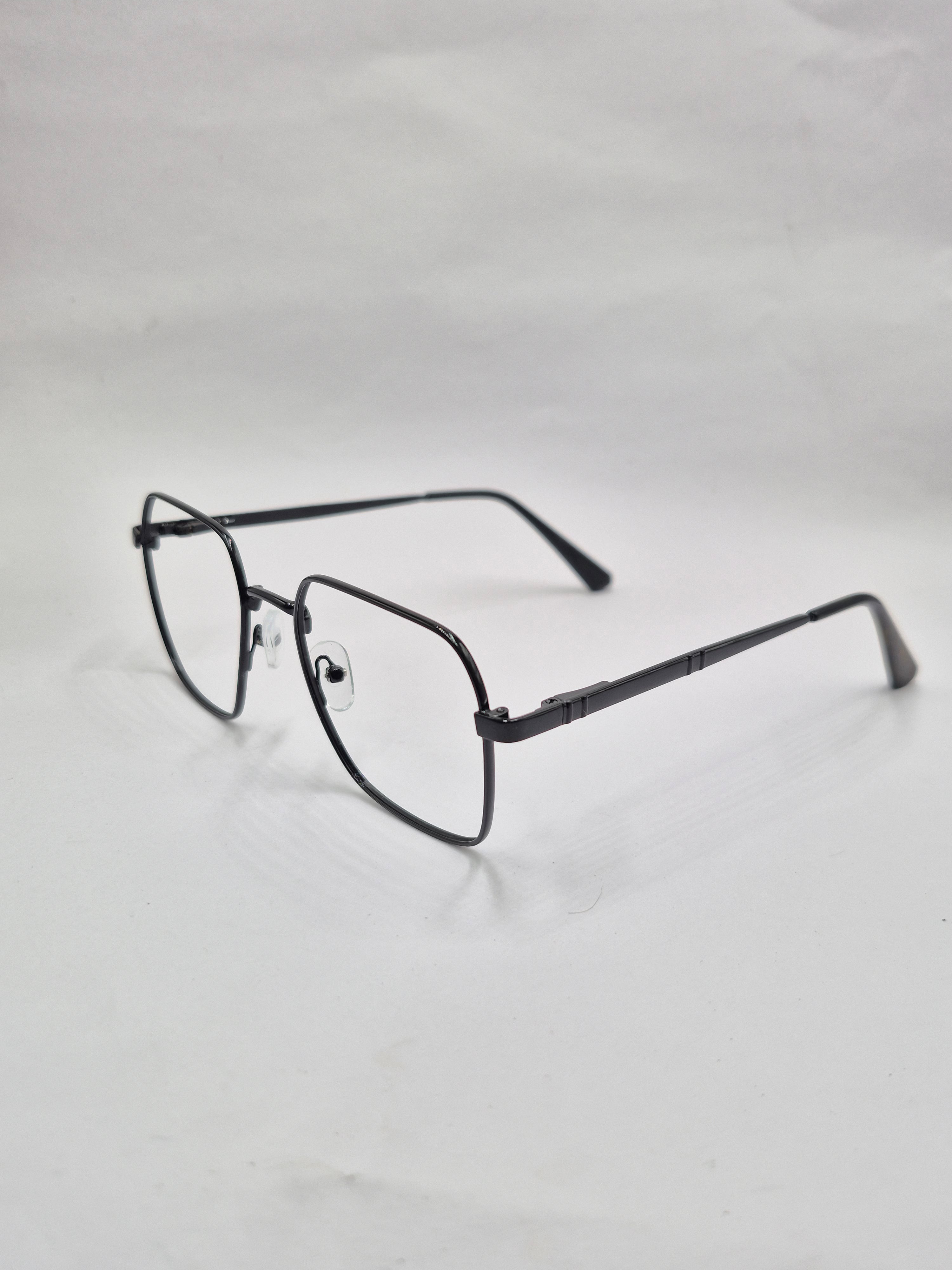 vision plus metallic black metal frame