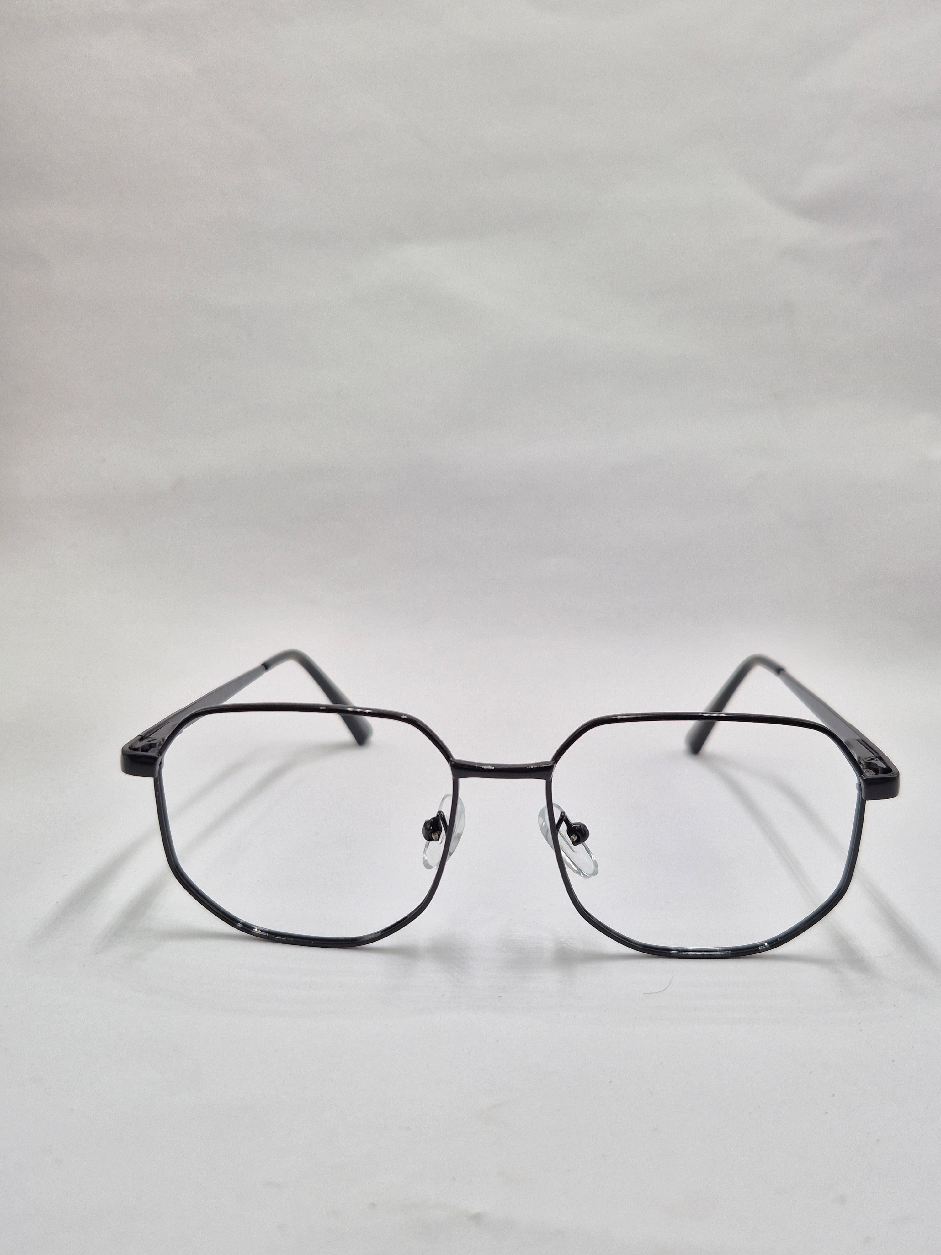 vision plus metallic black metal frame