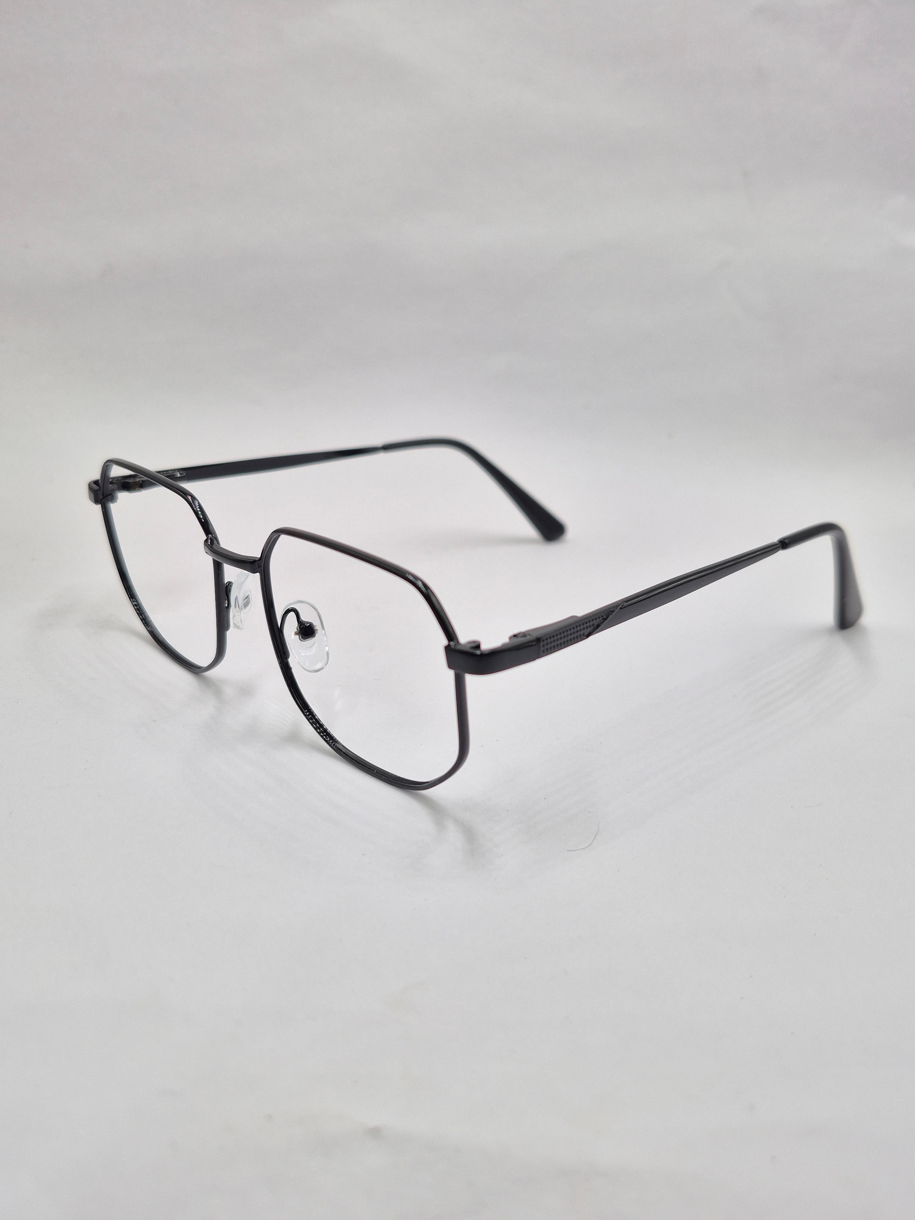 vision plus metallic black metal frame