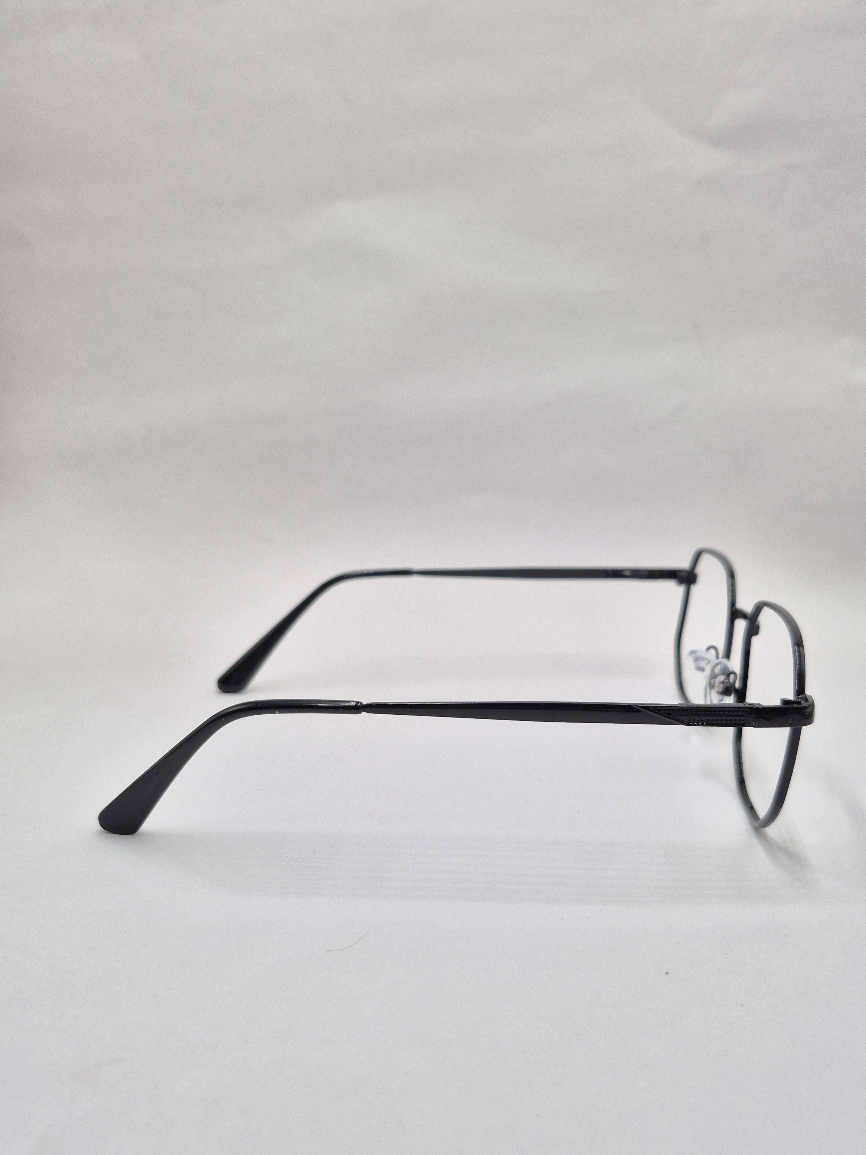vision plus metallic black metal frame