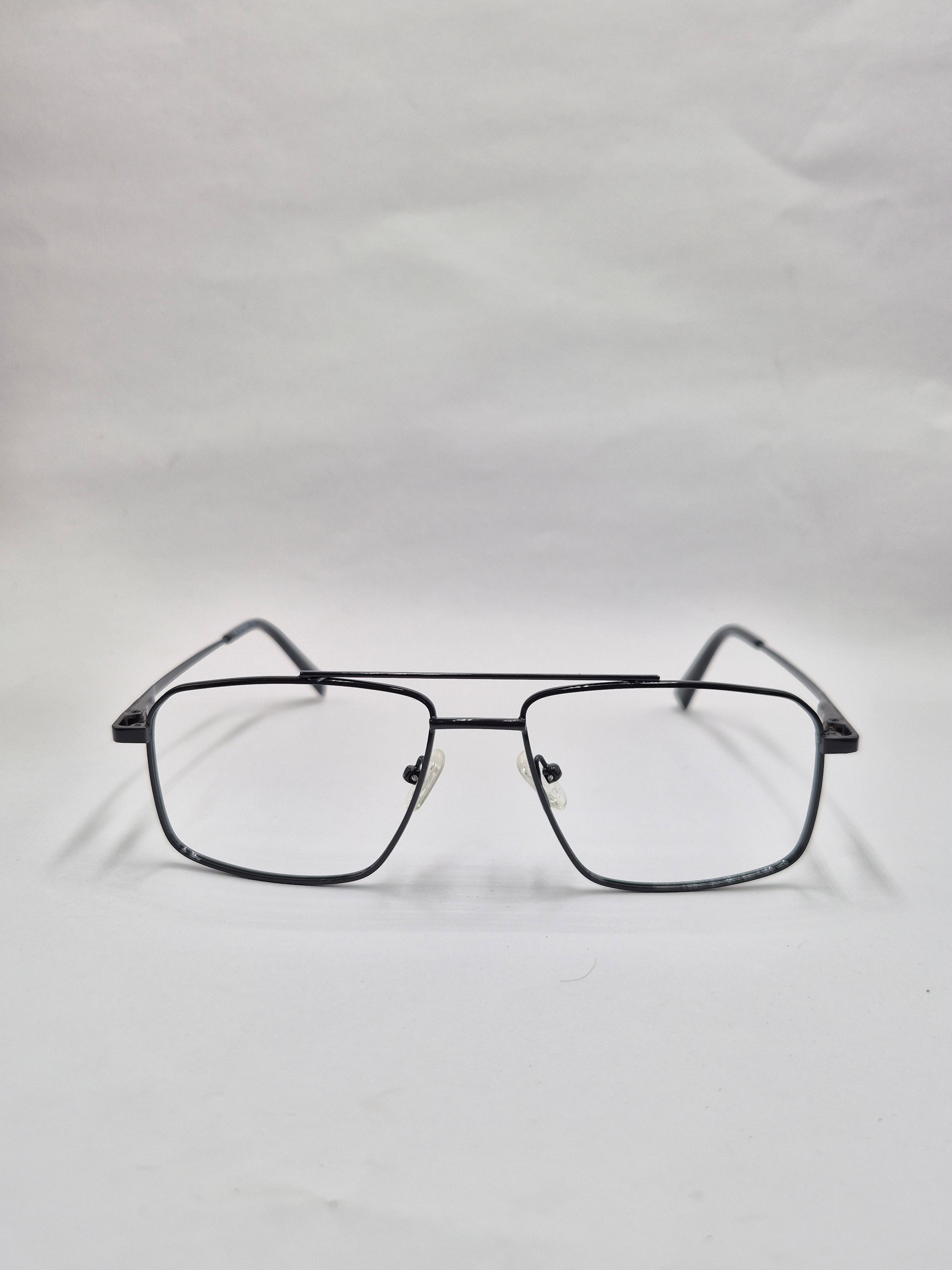 vision plus metallic black metal frame