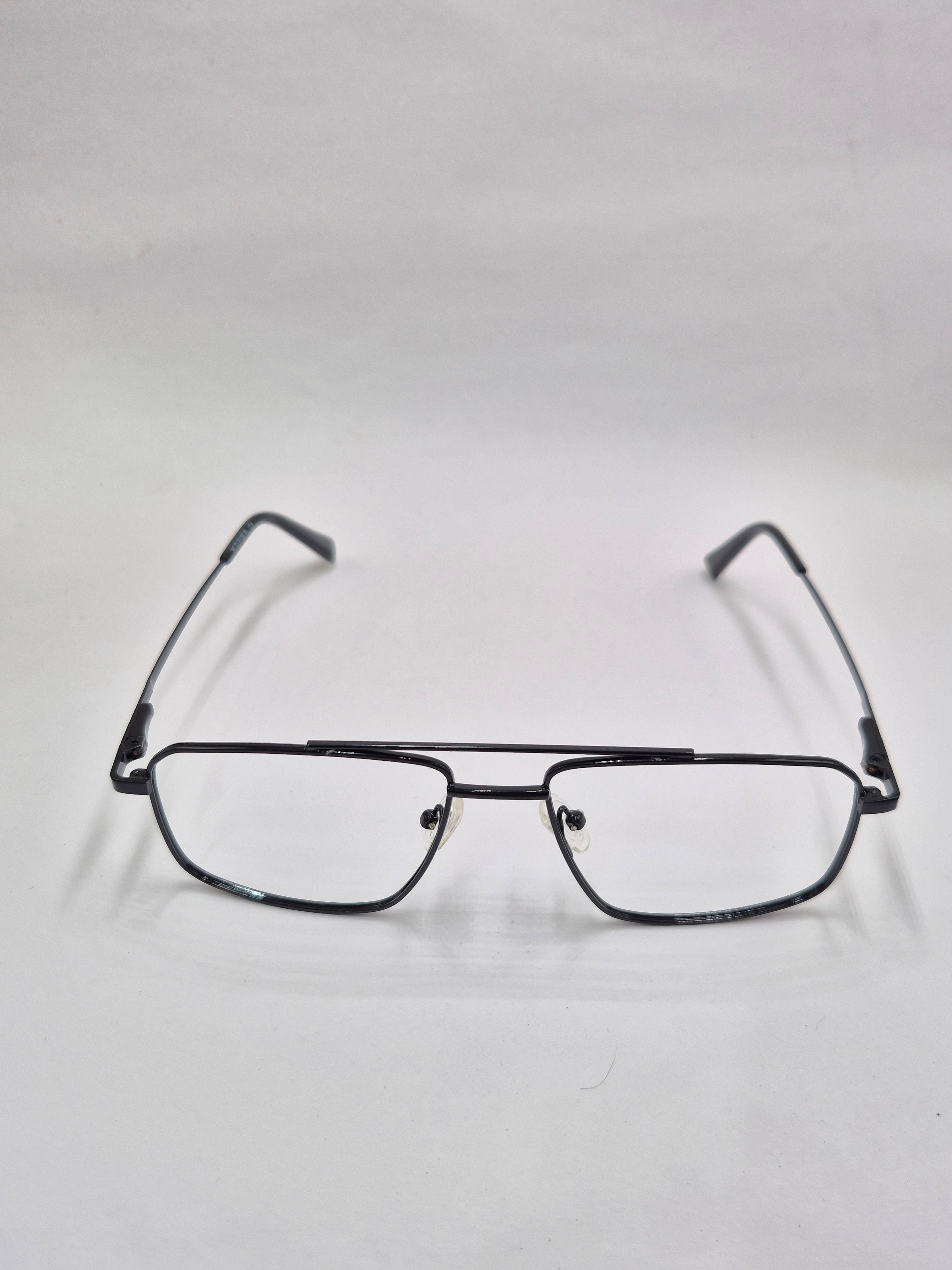 vision plus metallic black metal frame