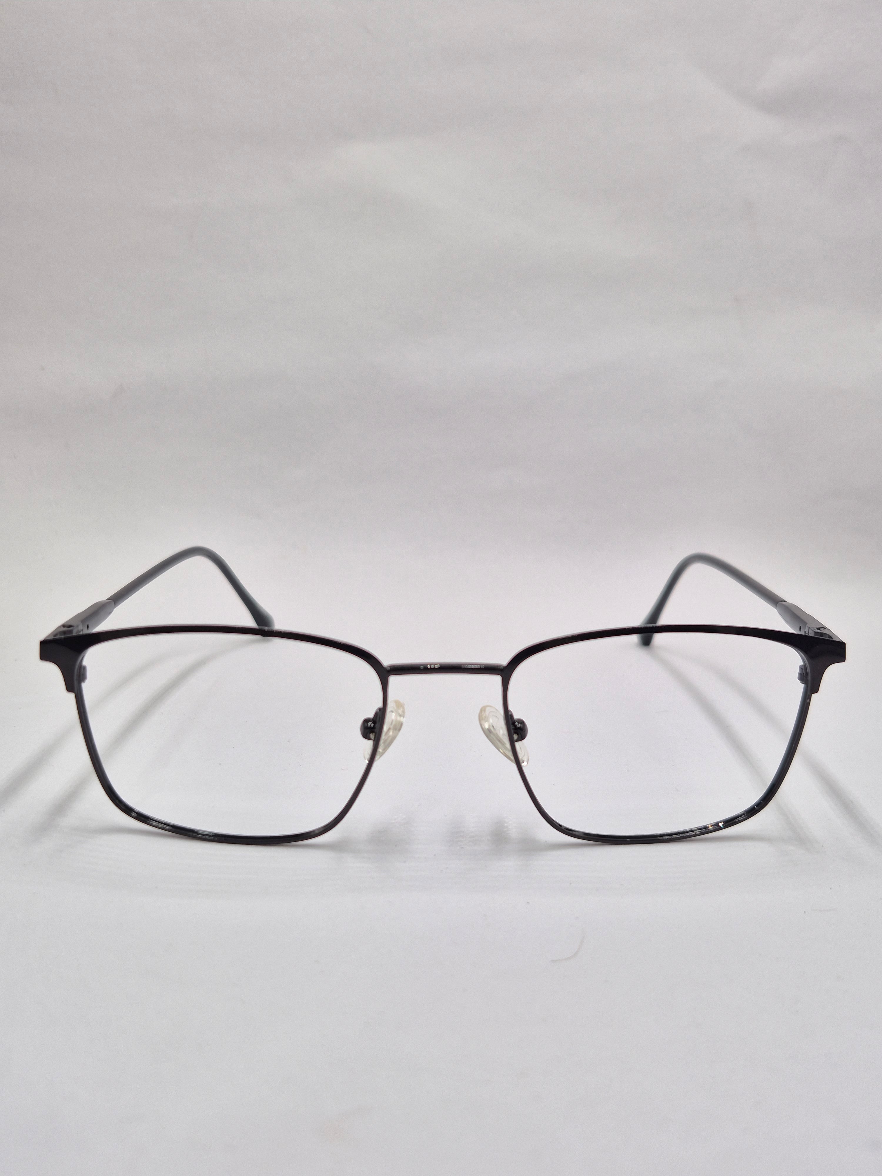 vision plus metallic full black metal frame