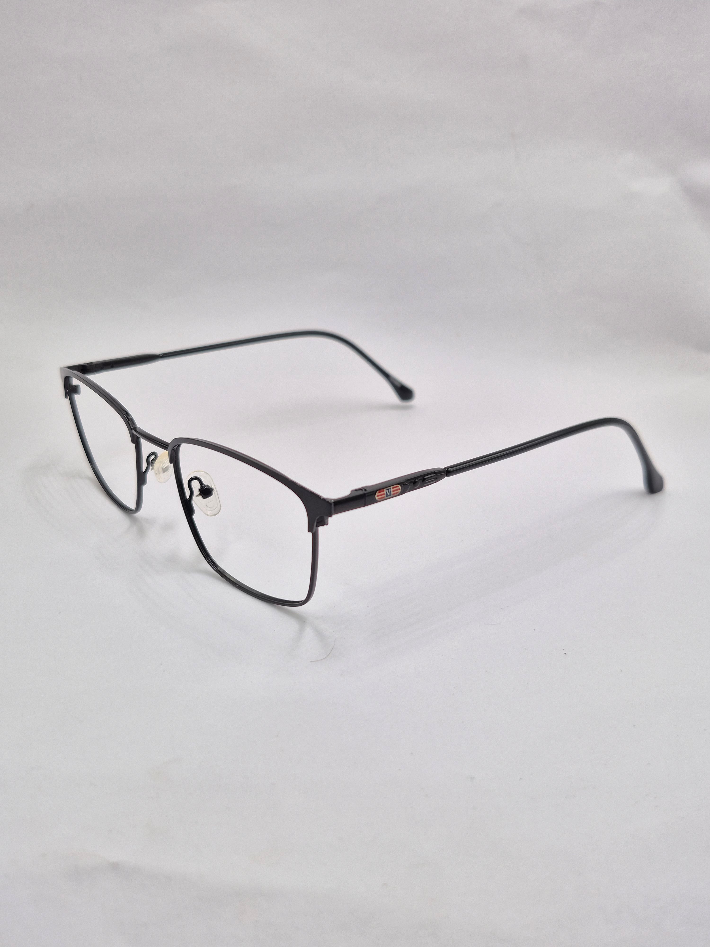 vision plus metallic full black metal frame