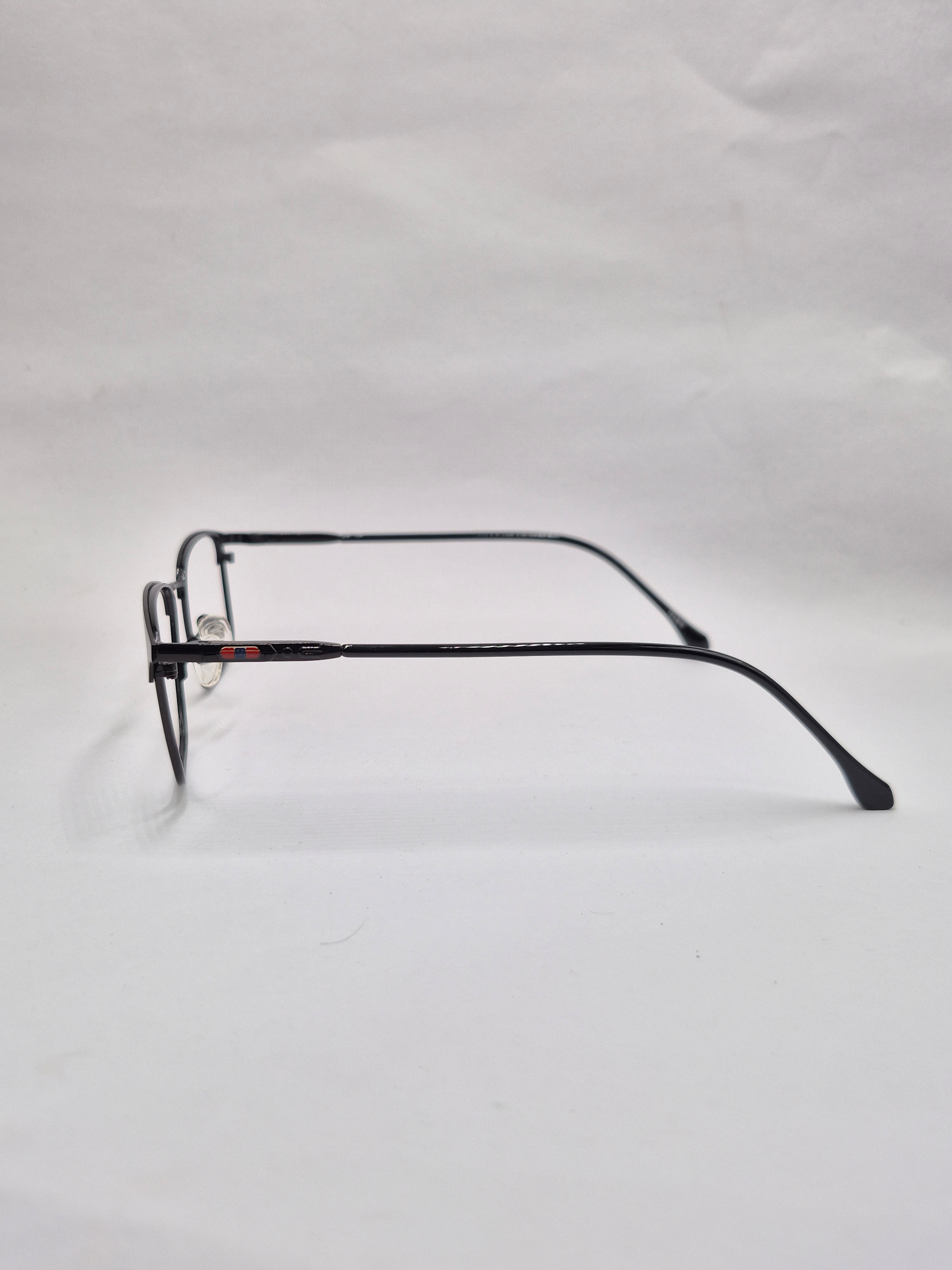 vision plus metallic full black metal frame