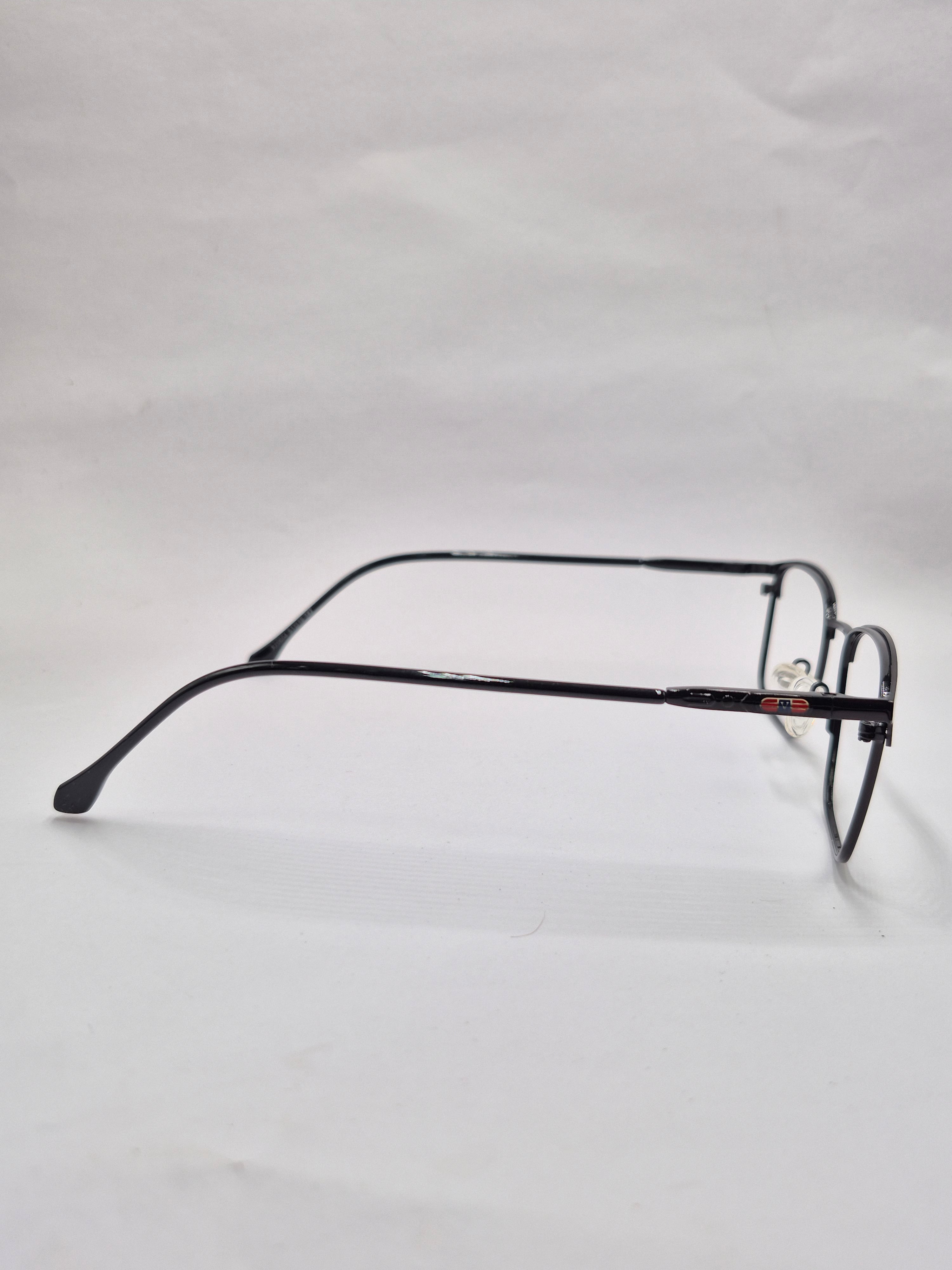 vision plus metallic full black metal frame