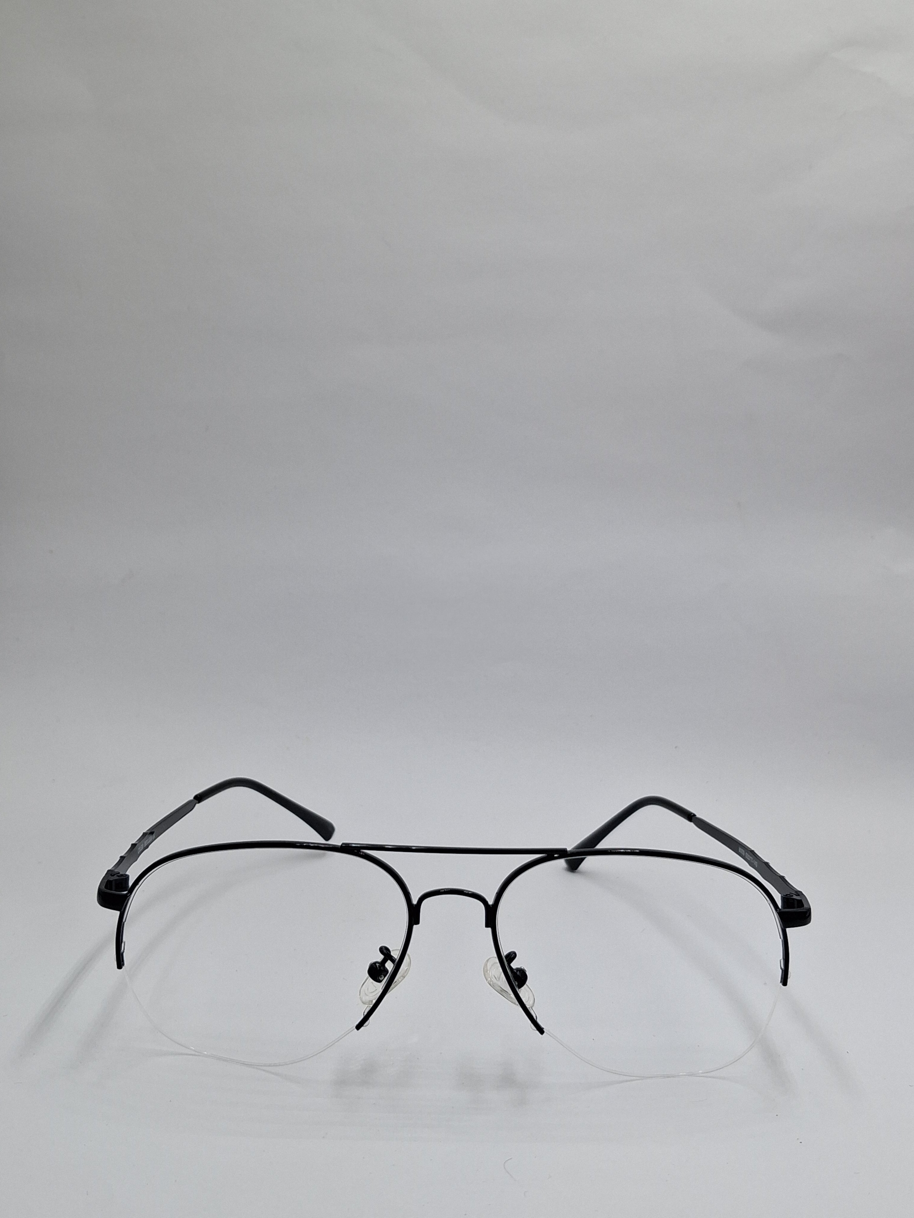 vision plus metallic black metal frame