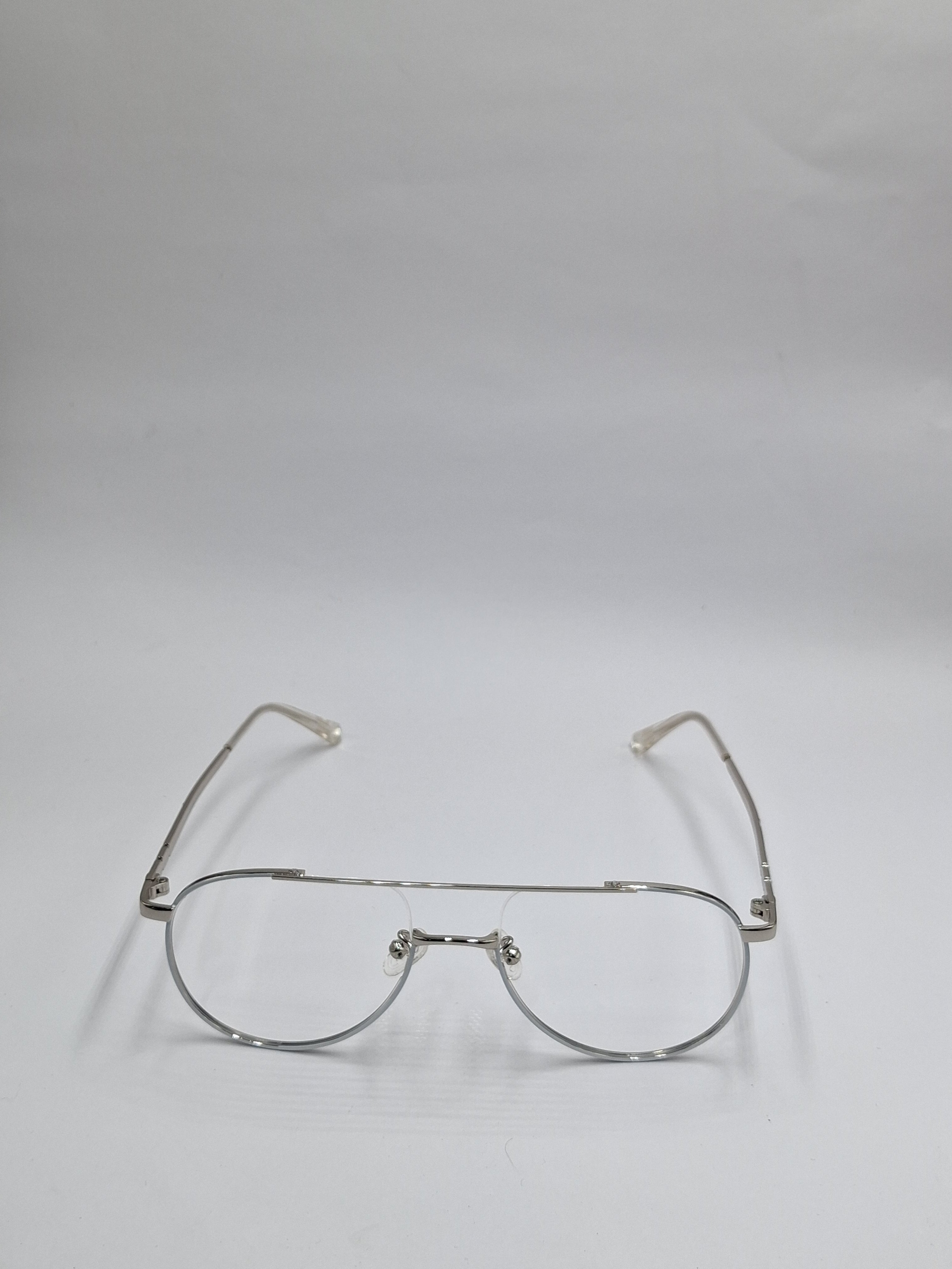 vision plus metallic sliver metal frame