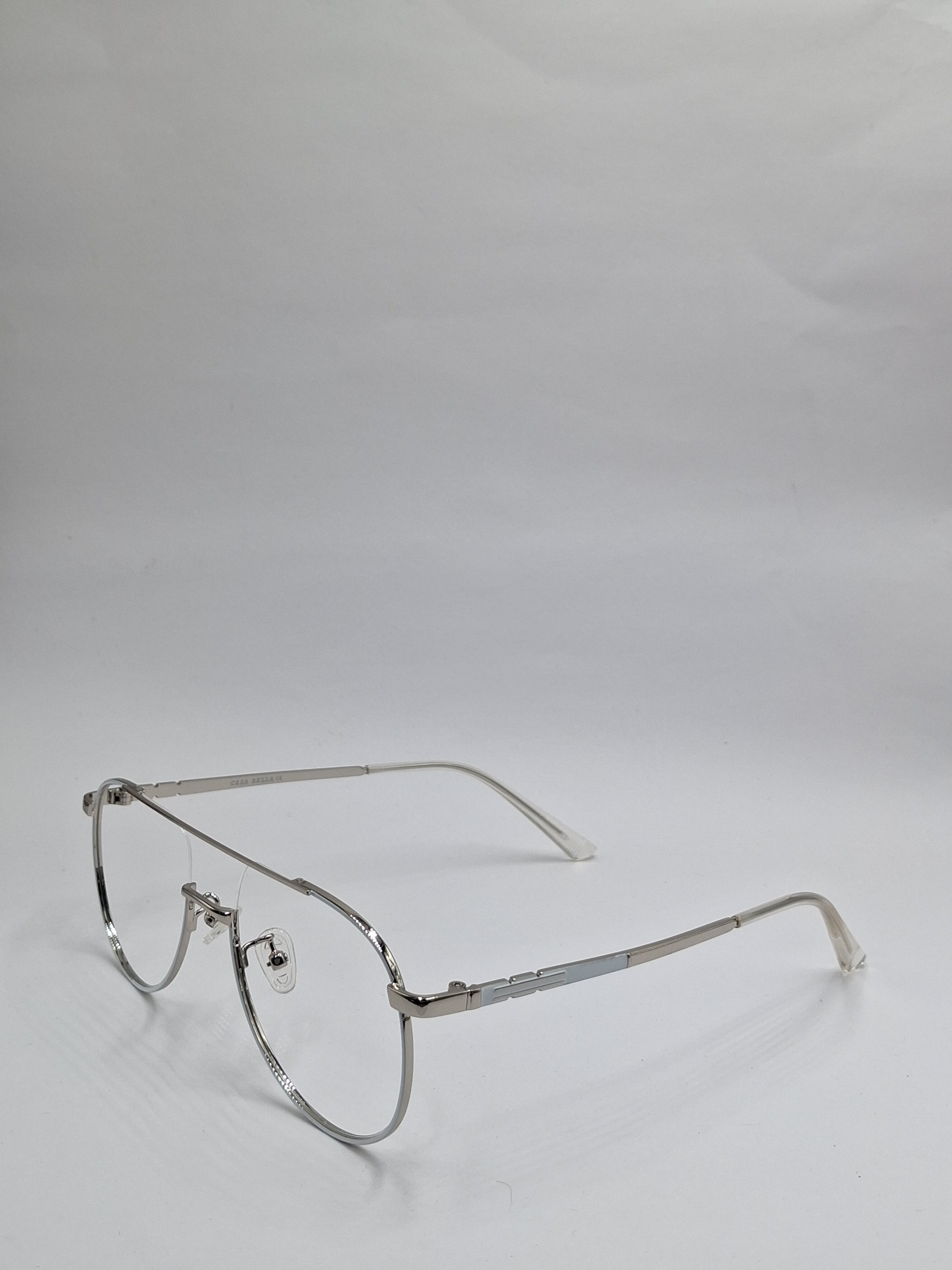 vision plus metallic sliver metal frame
