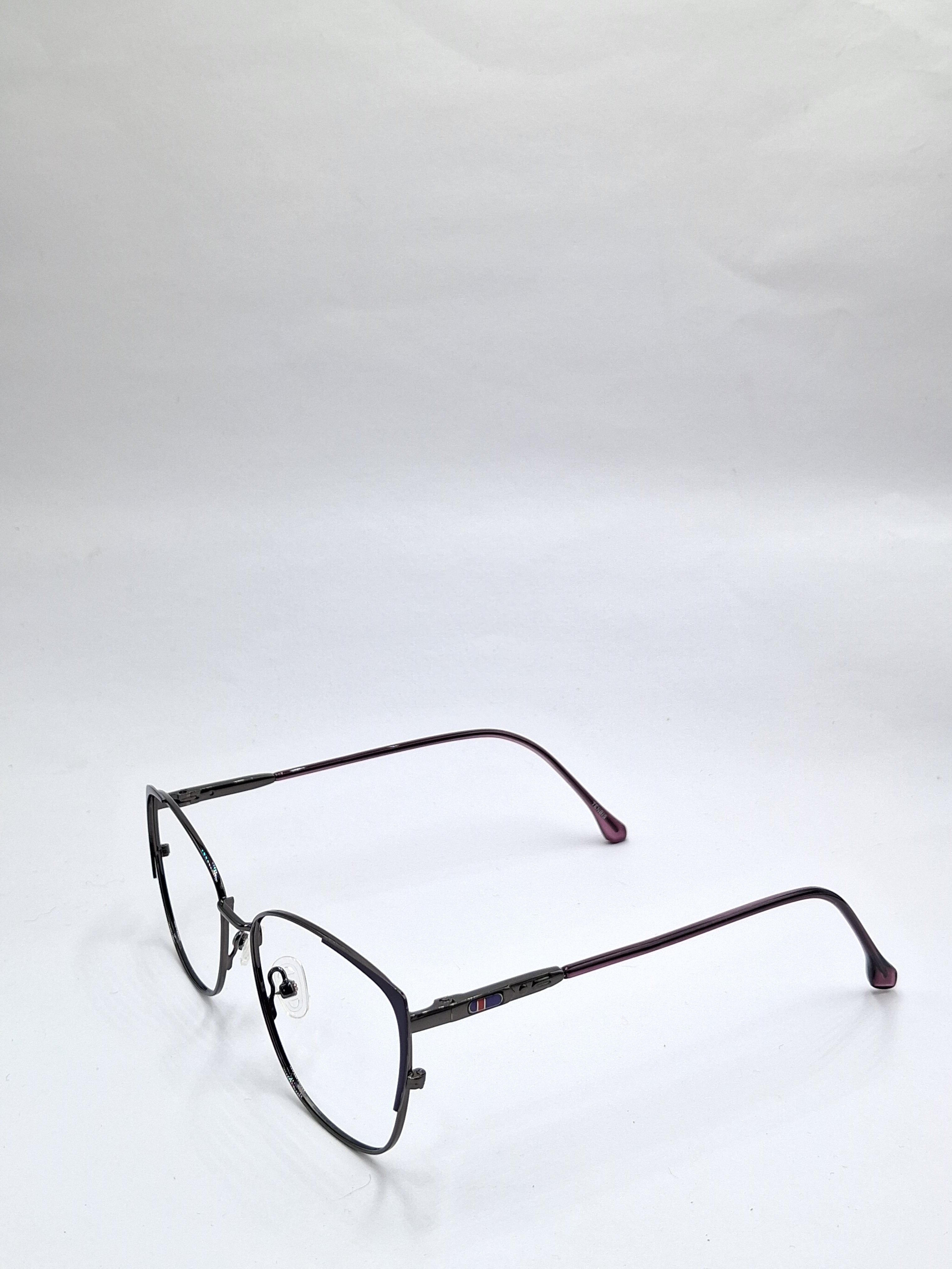 vision plus metallic violet metal frame