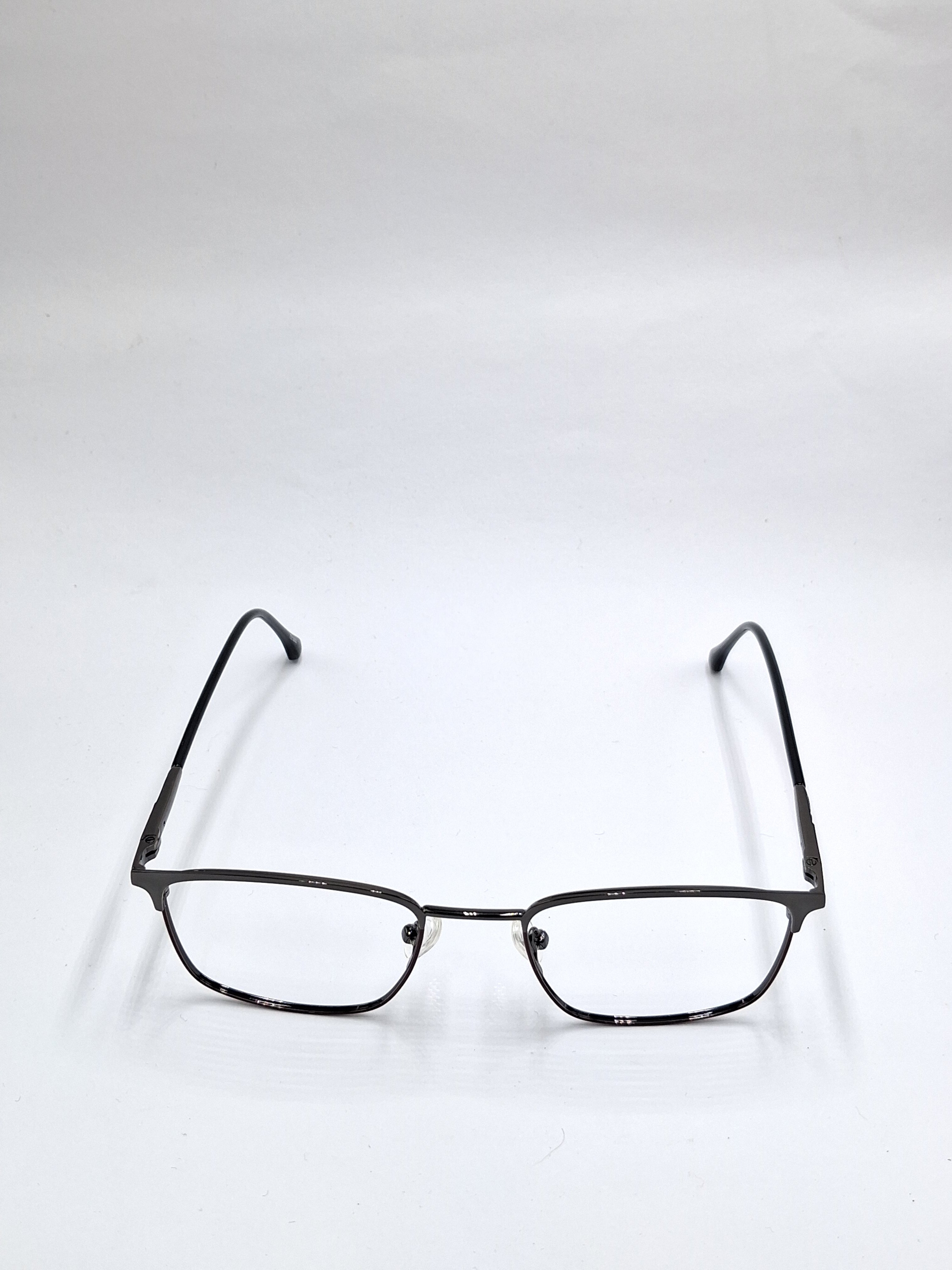 vision plus metallic black and red metal frame
