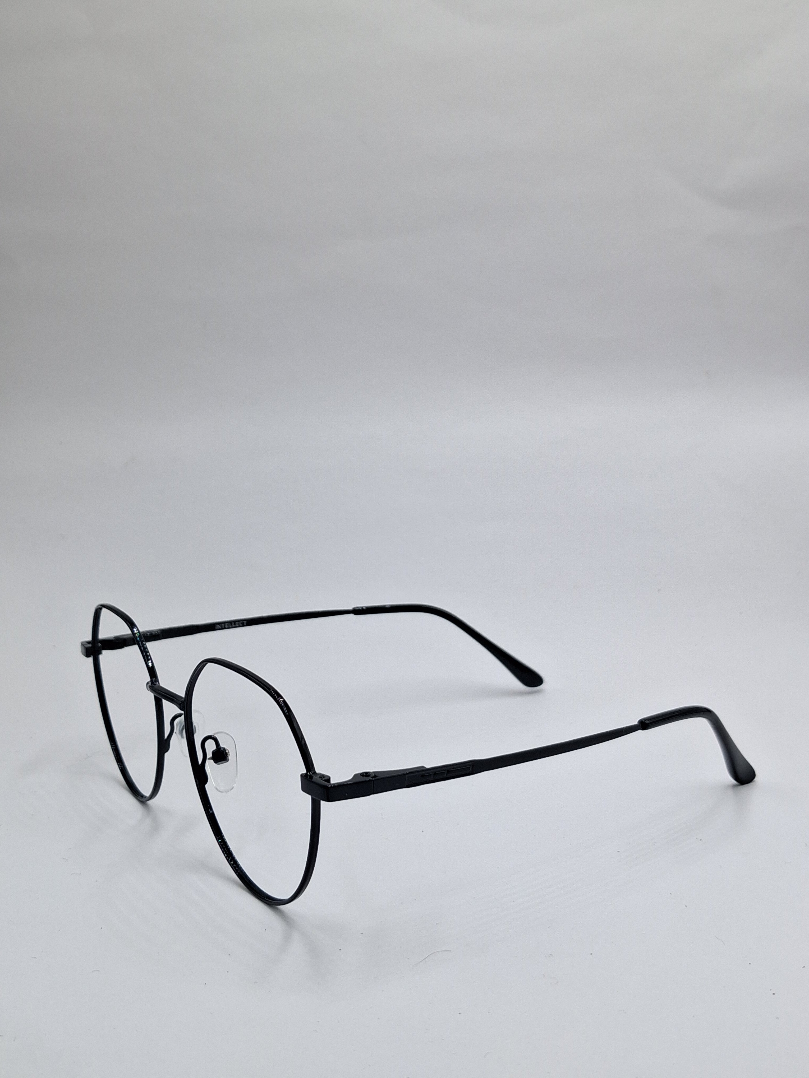 vision plus metallic black metal frame