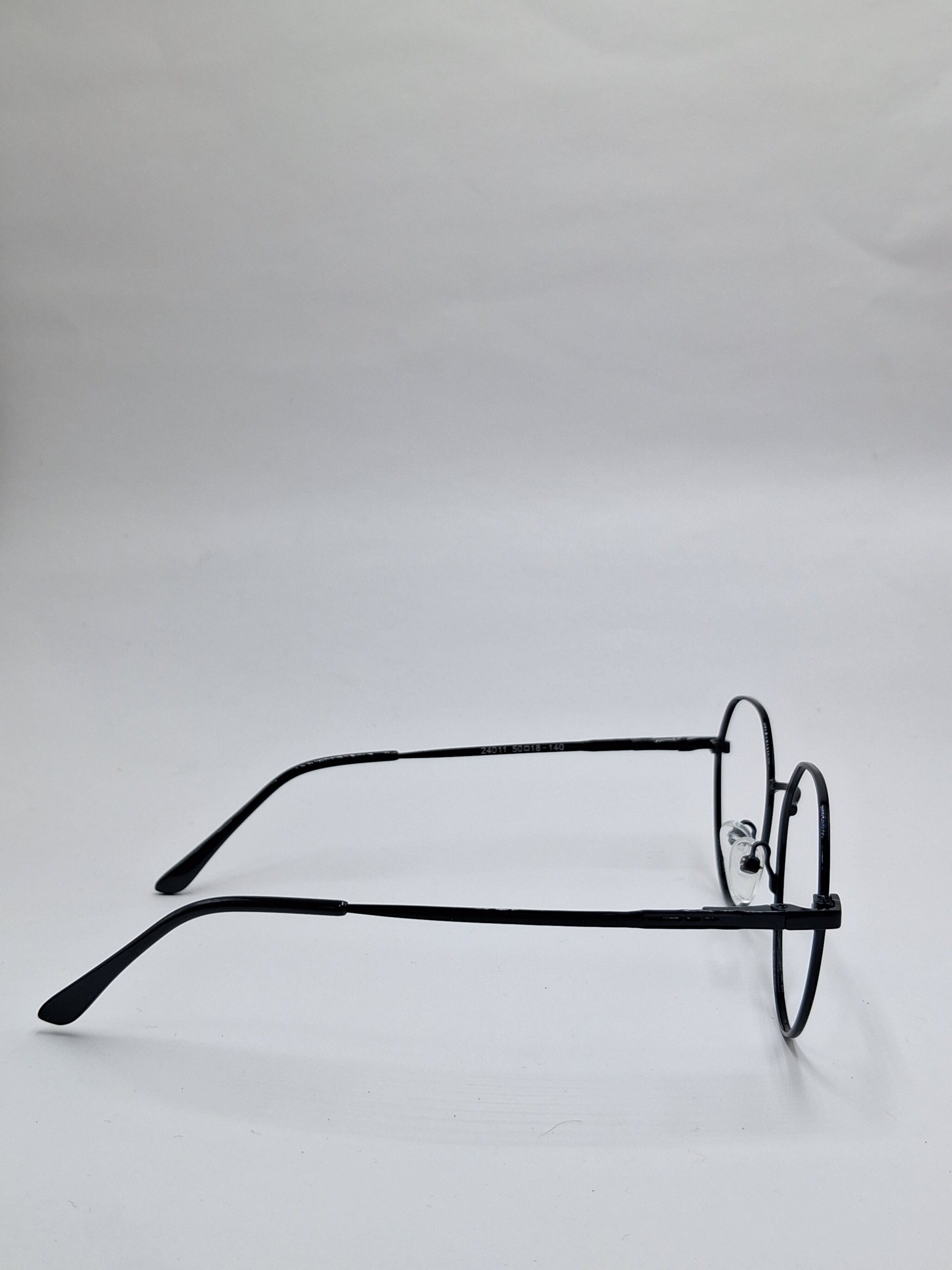 vision plus metallic black metal frame