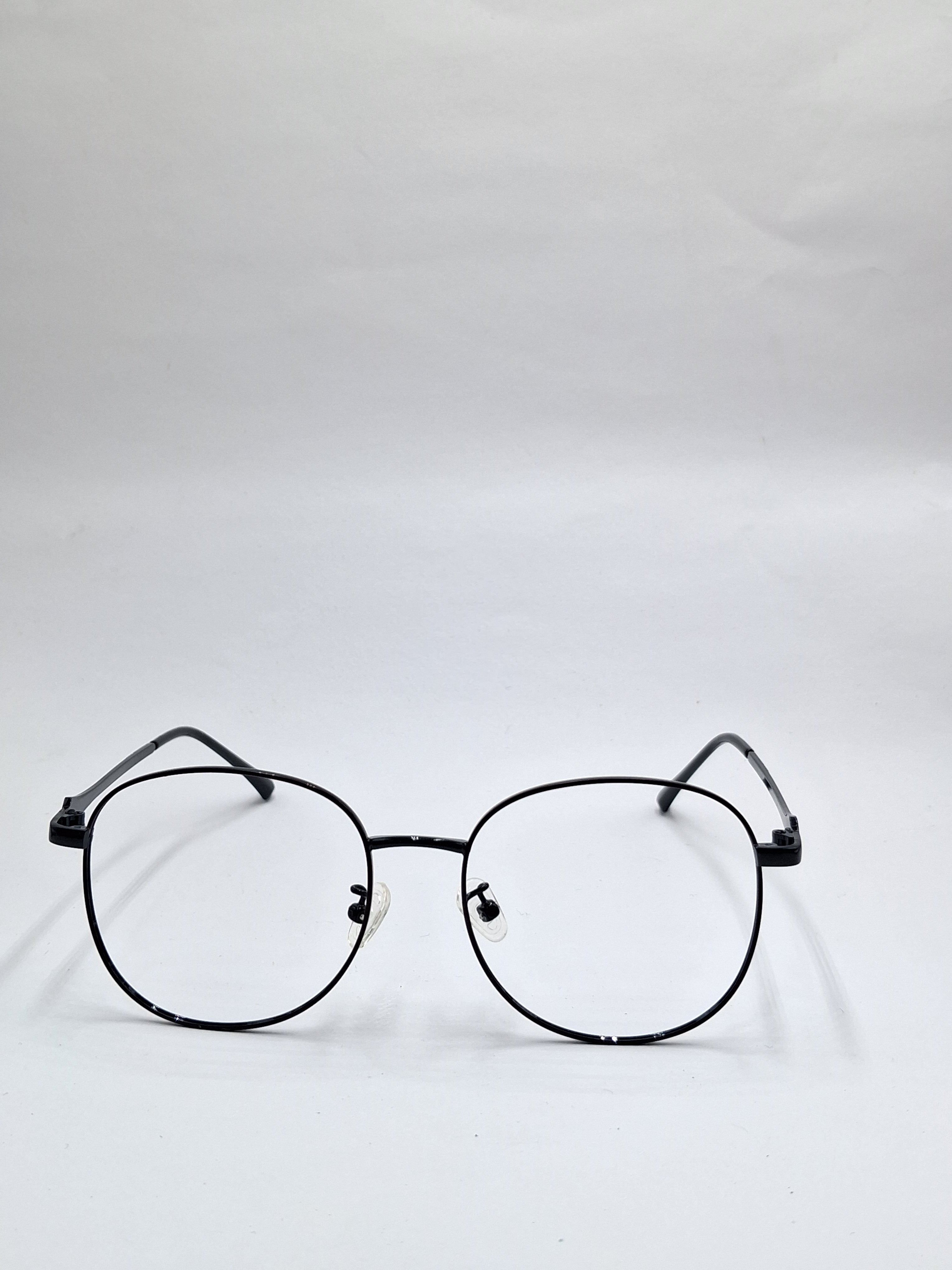 vision plus metallic black metal frame