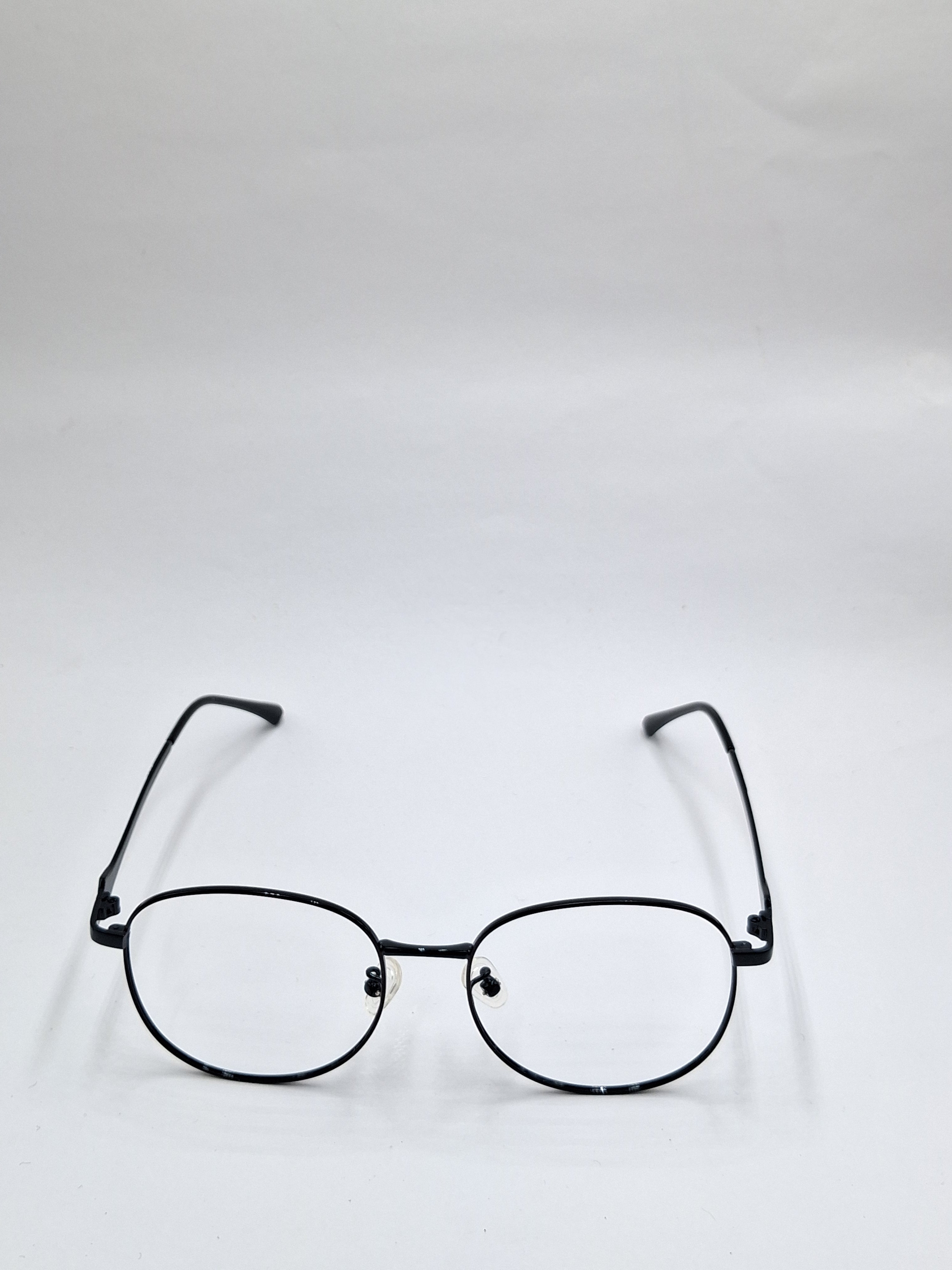 vision plus metallic black metal frame