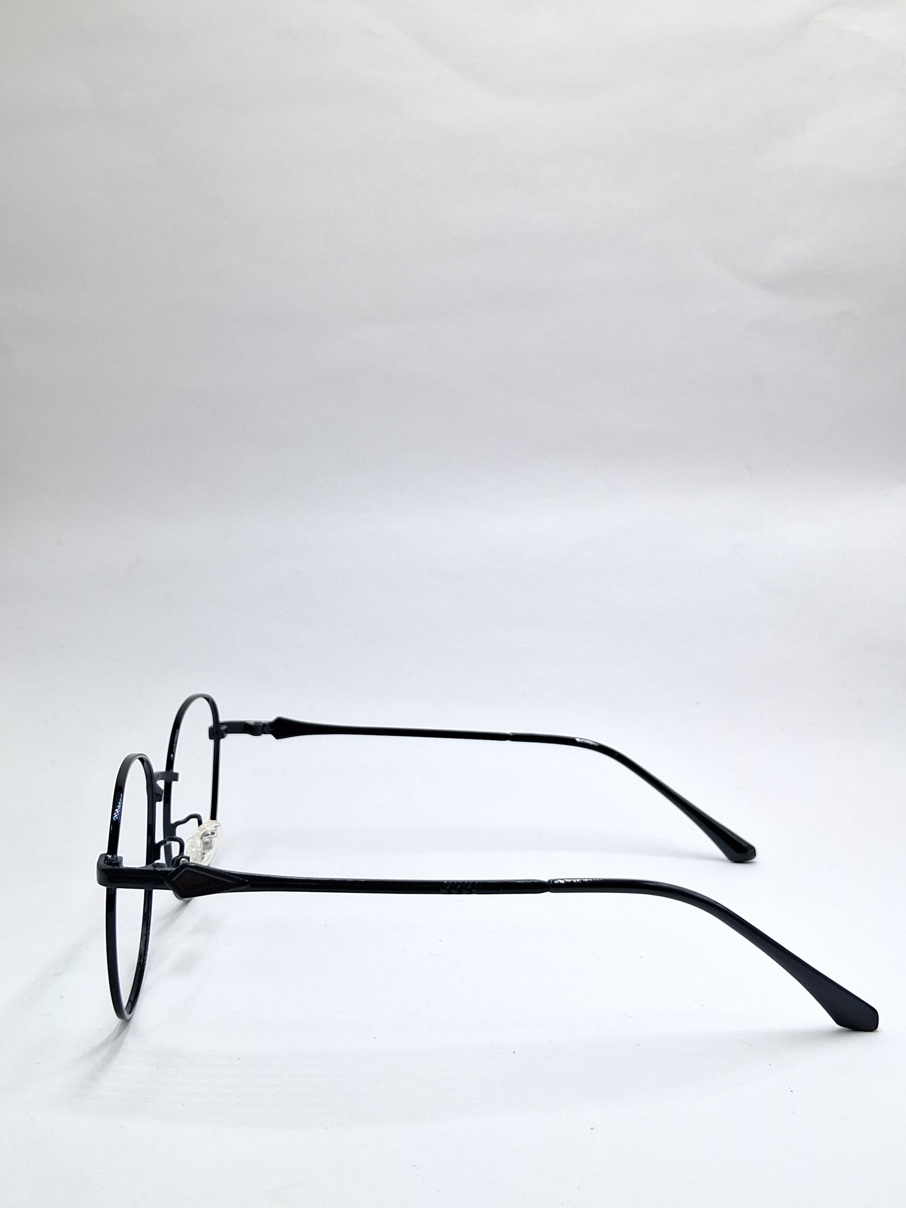 vision plus metallic black metal frame