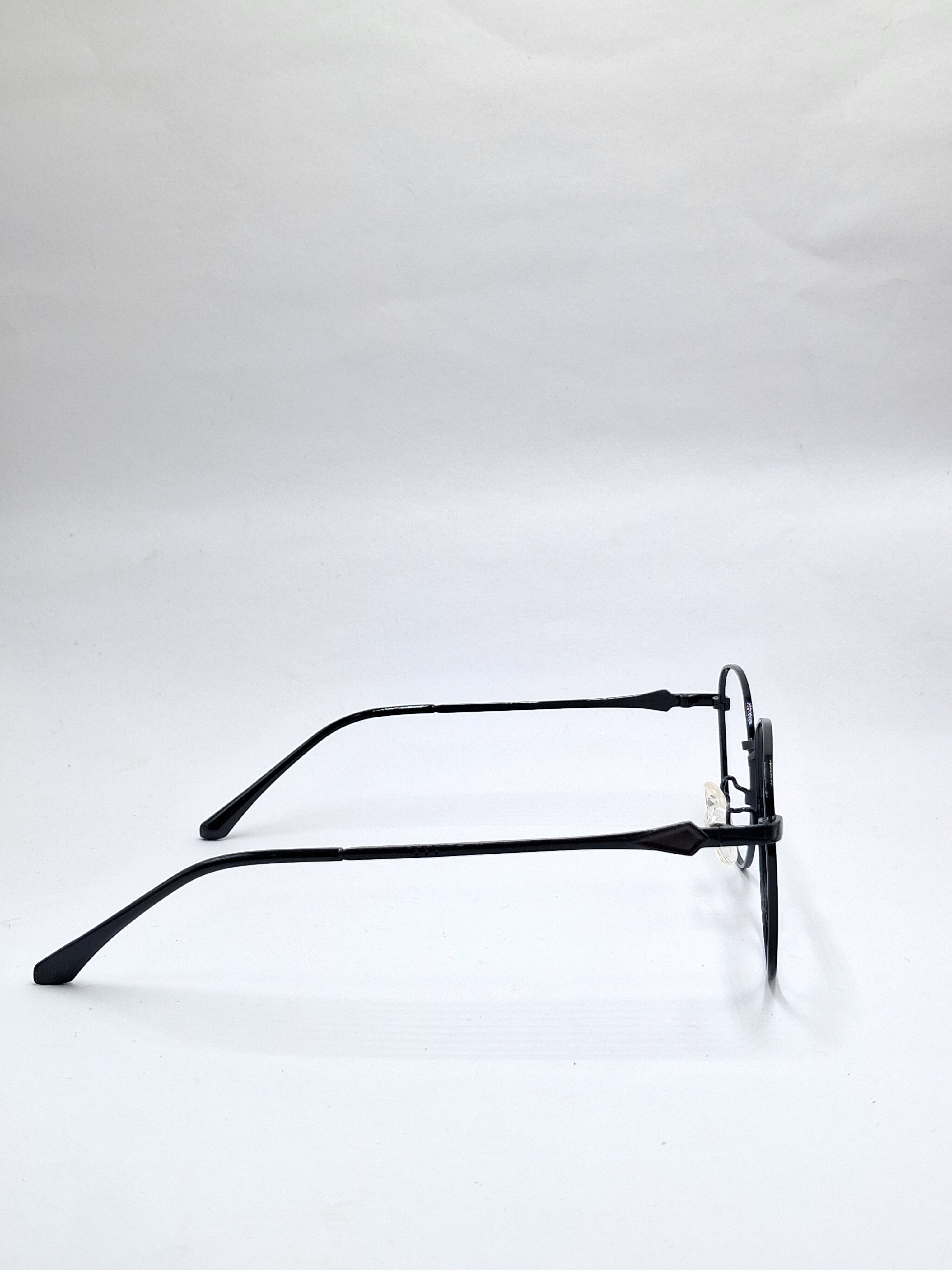 vision plus metallic black metal frame