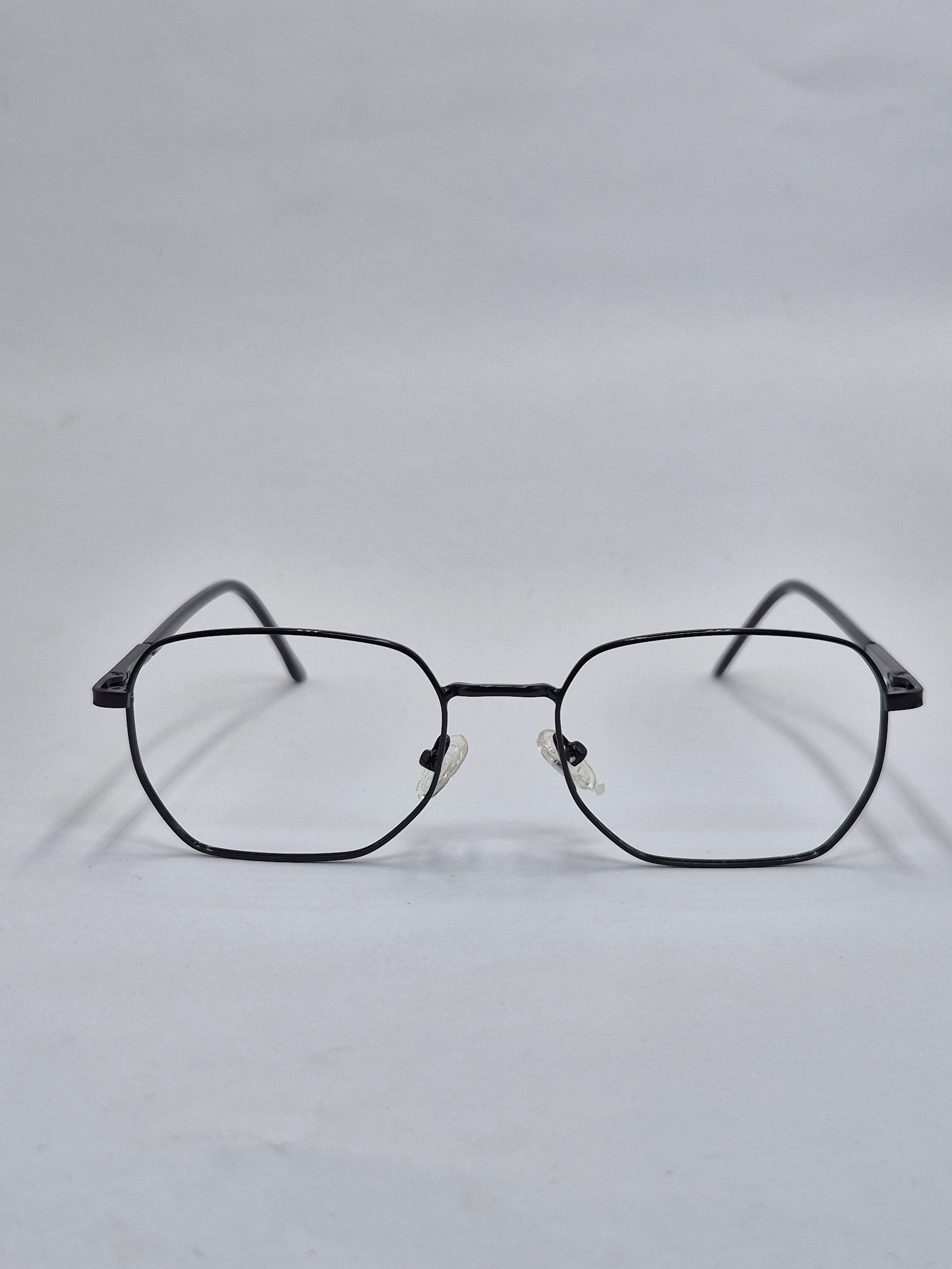 vision plus metallic black metal frame