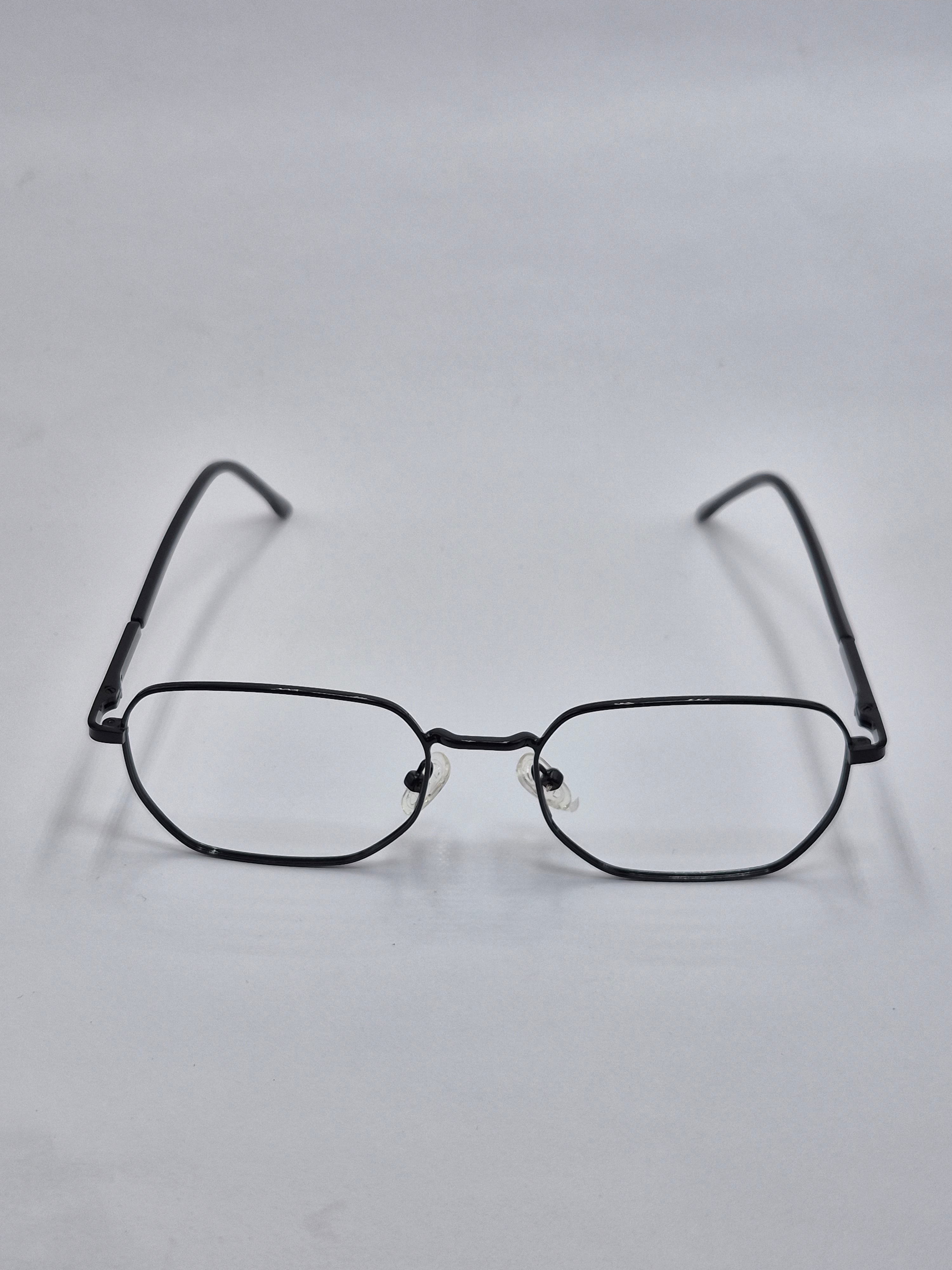 vision plus metallic black metal frame