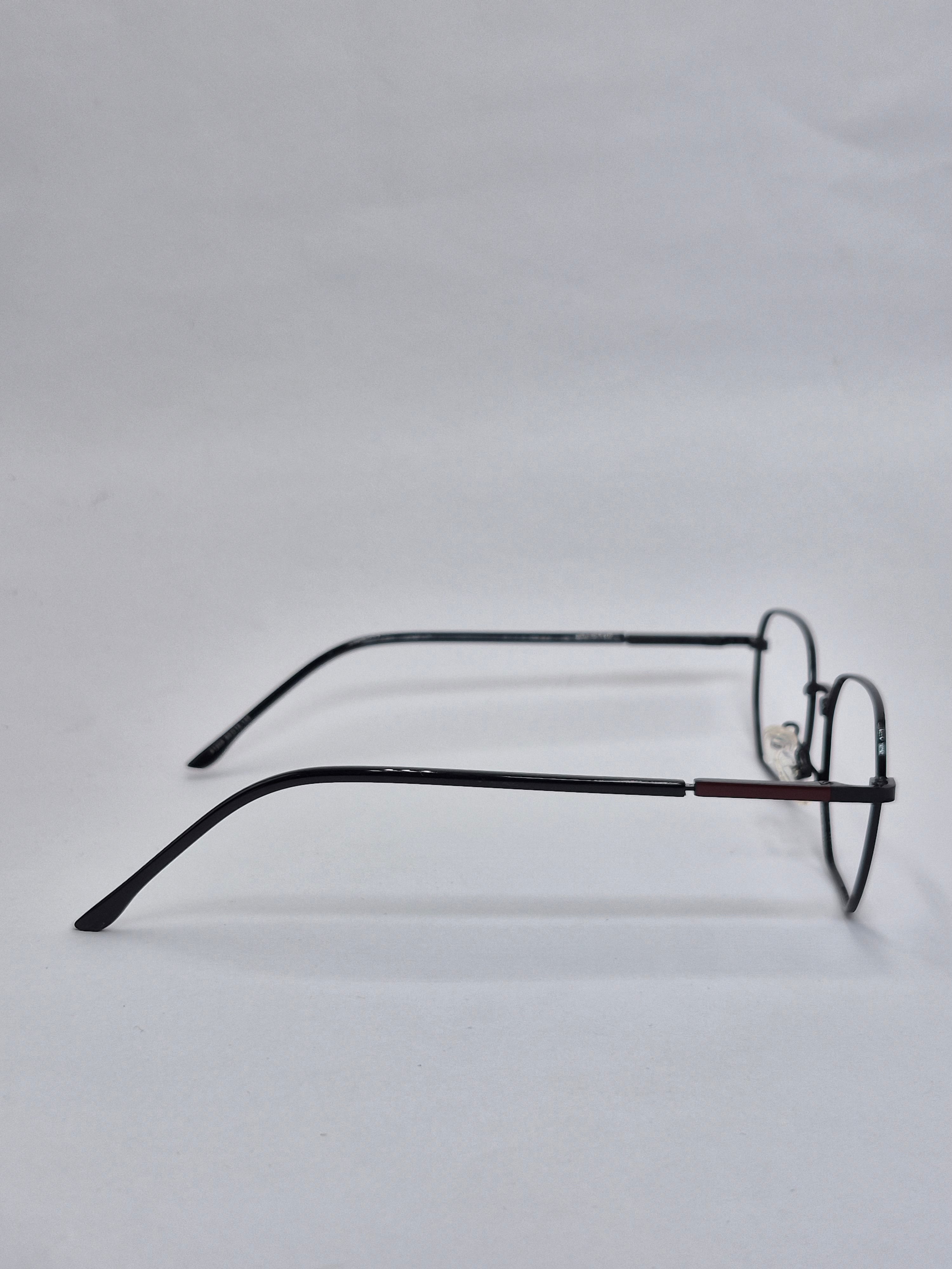 vision plus metallic black metal frame