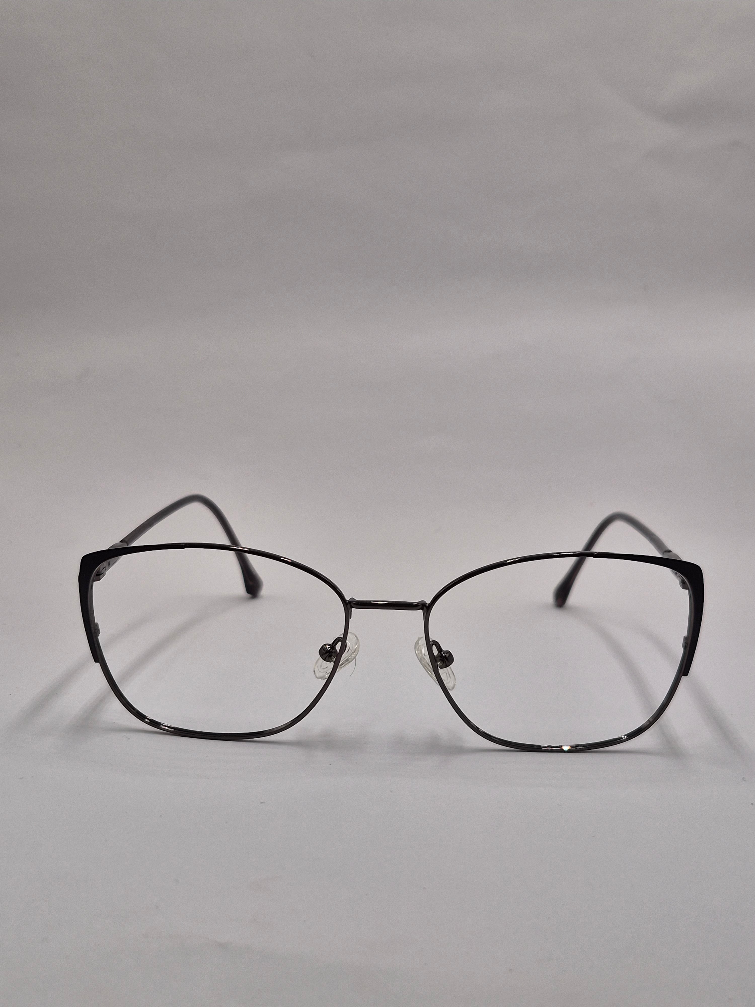 vision plus metallic premium black metal frame