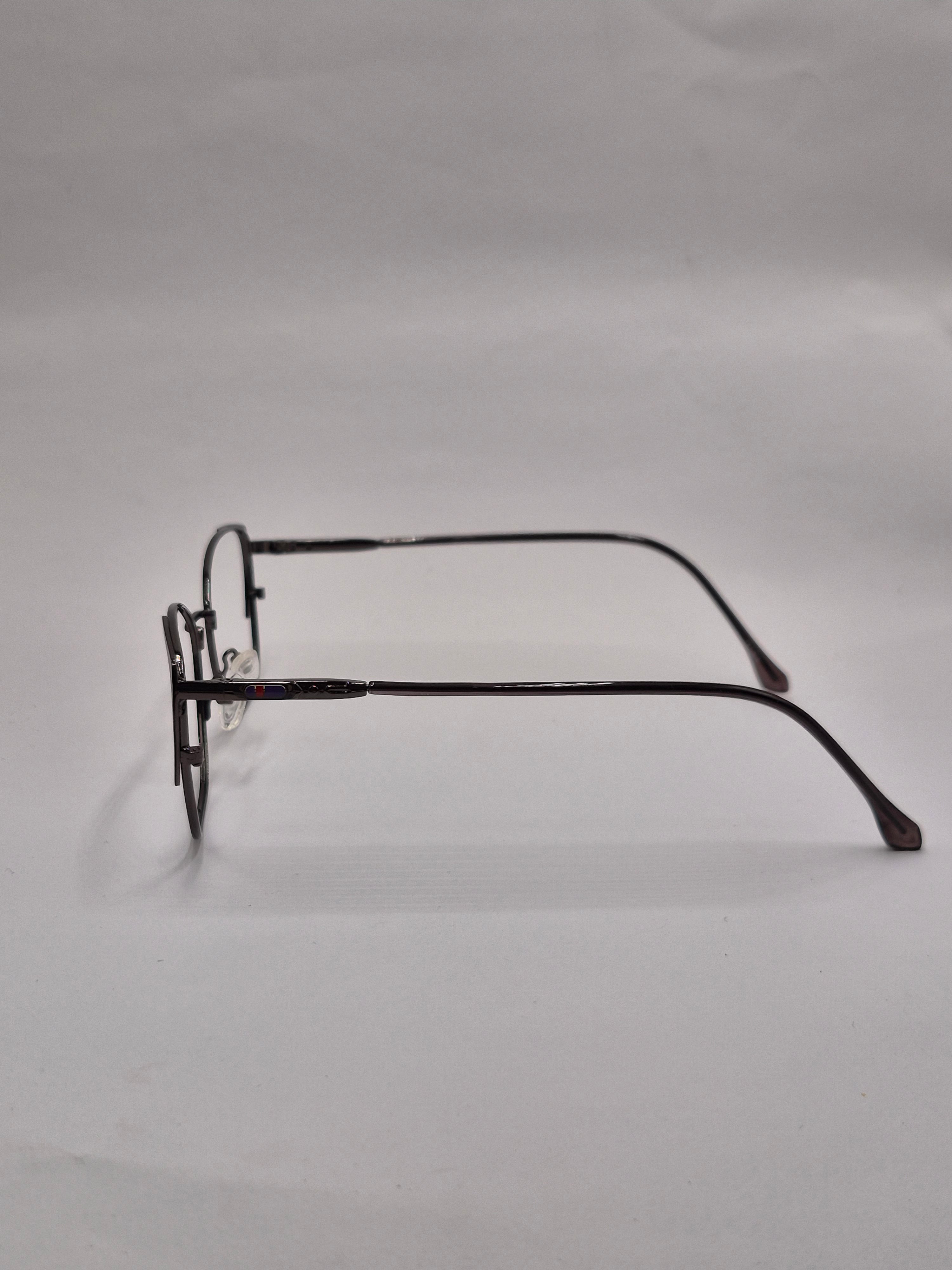 vision plus metallic premium black metal frame