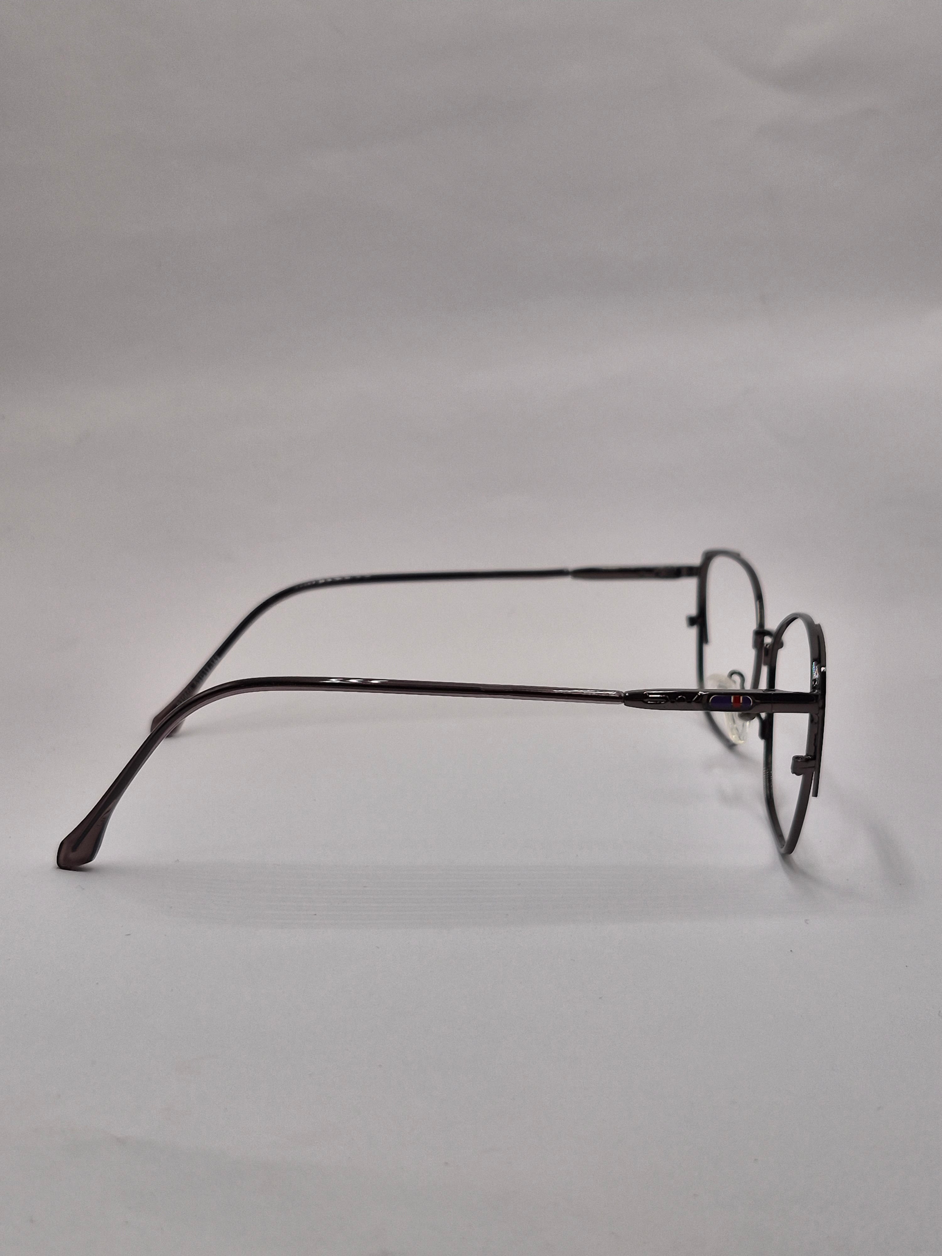 vision plus metallic premium black metal frame