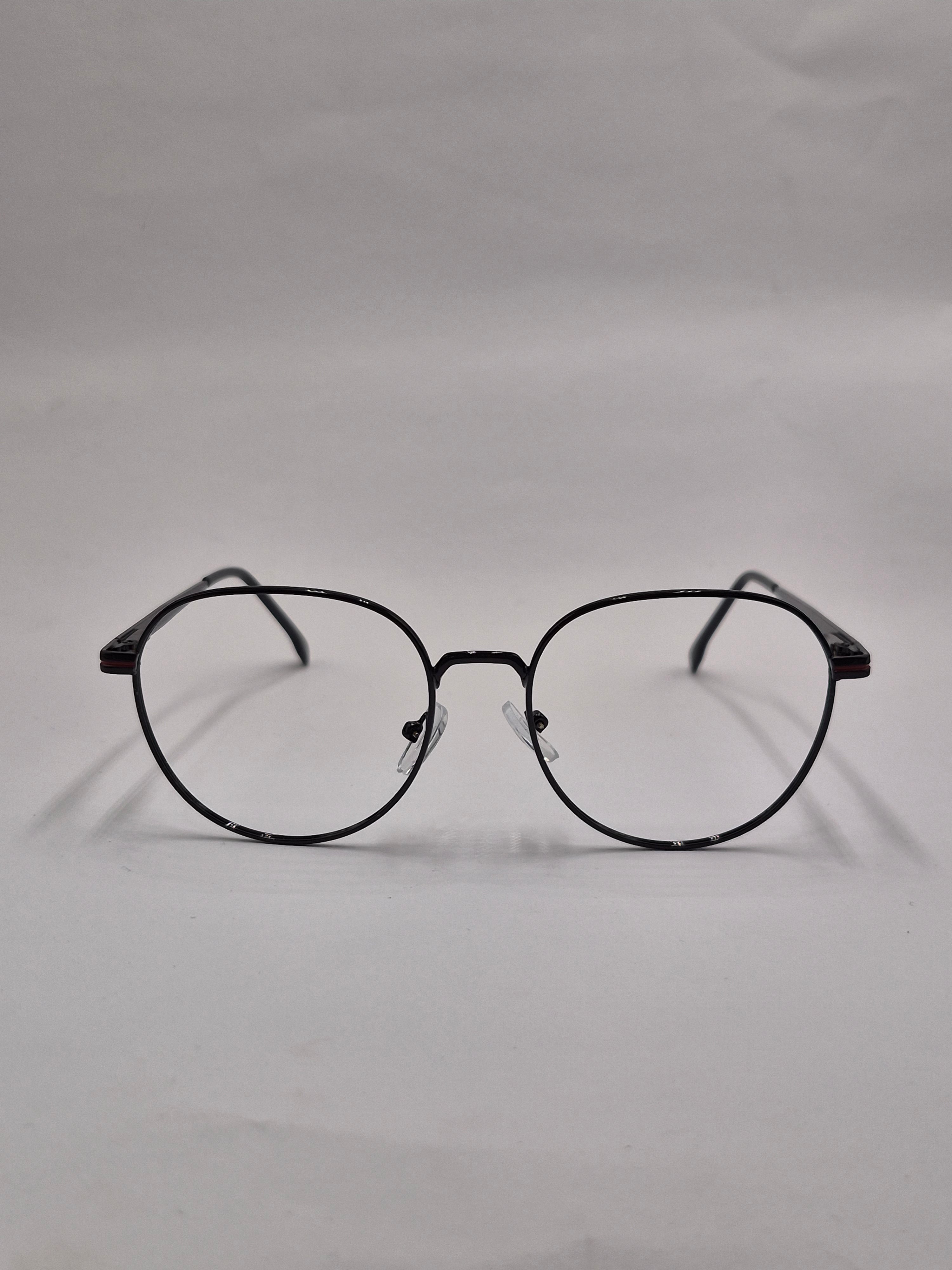 vision plus metallic all black metal frame