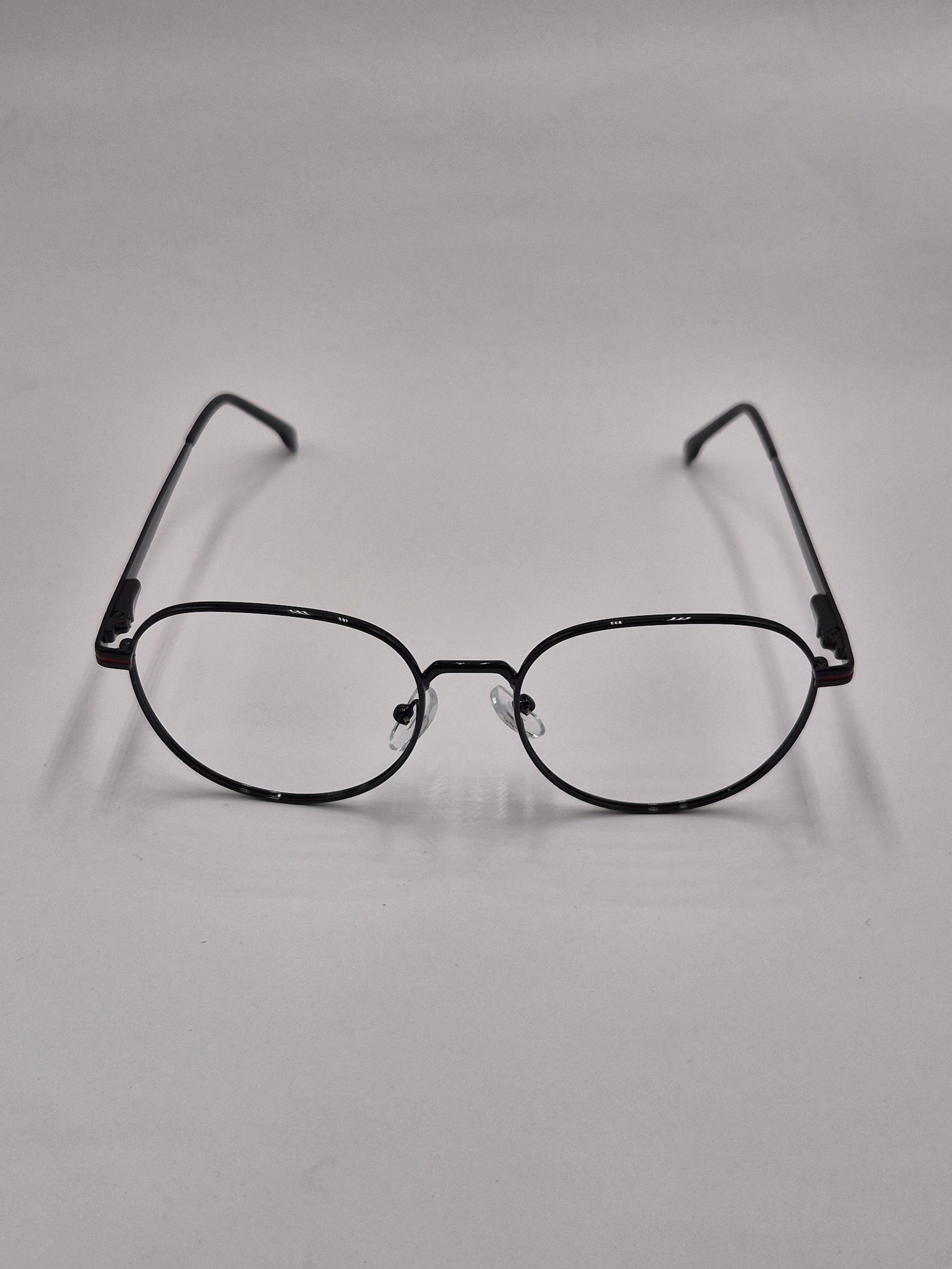 vision plus metallic all black metal frame