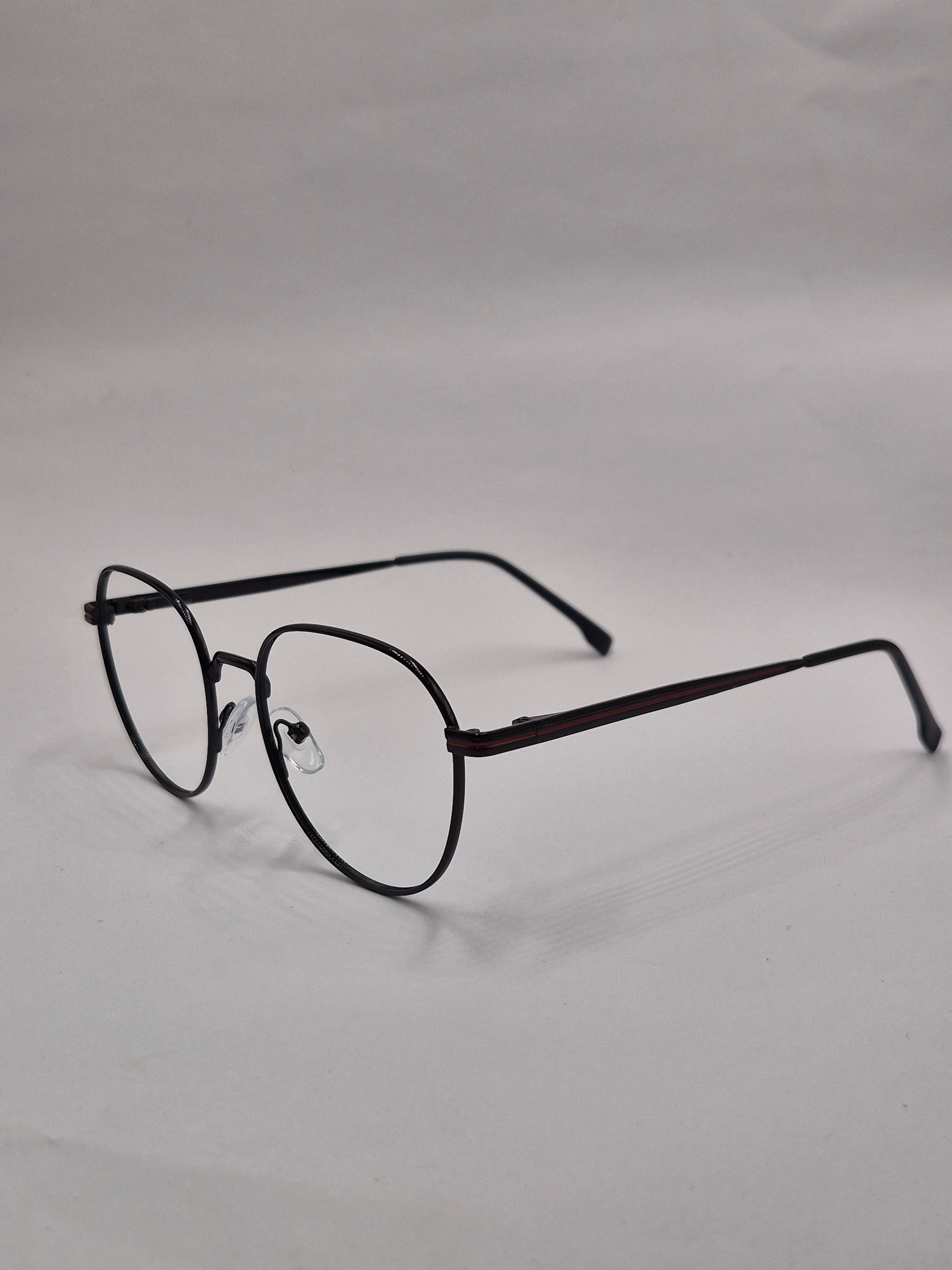 vision plus metallic all black metal frame