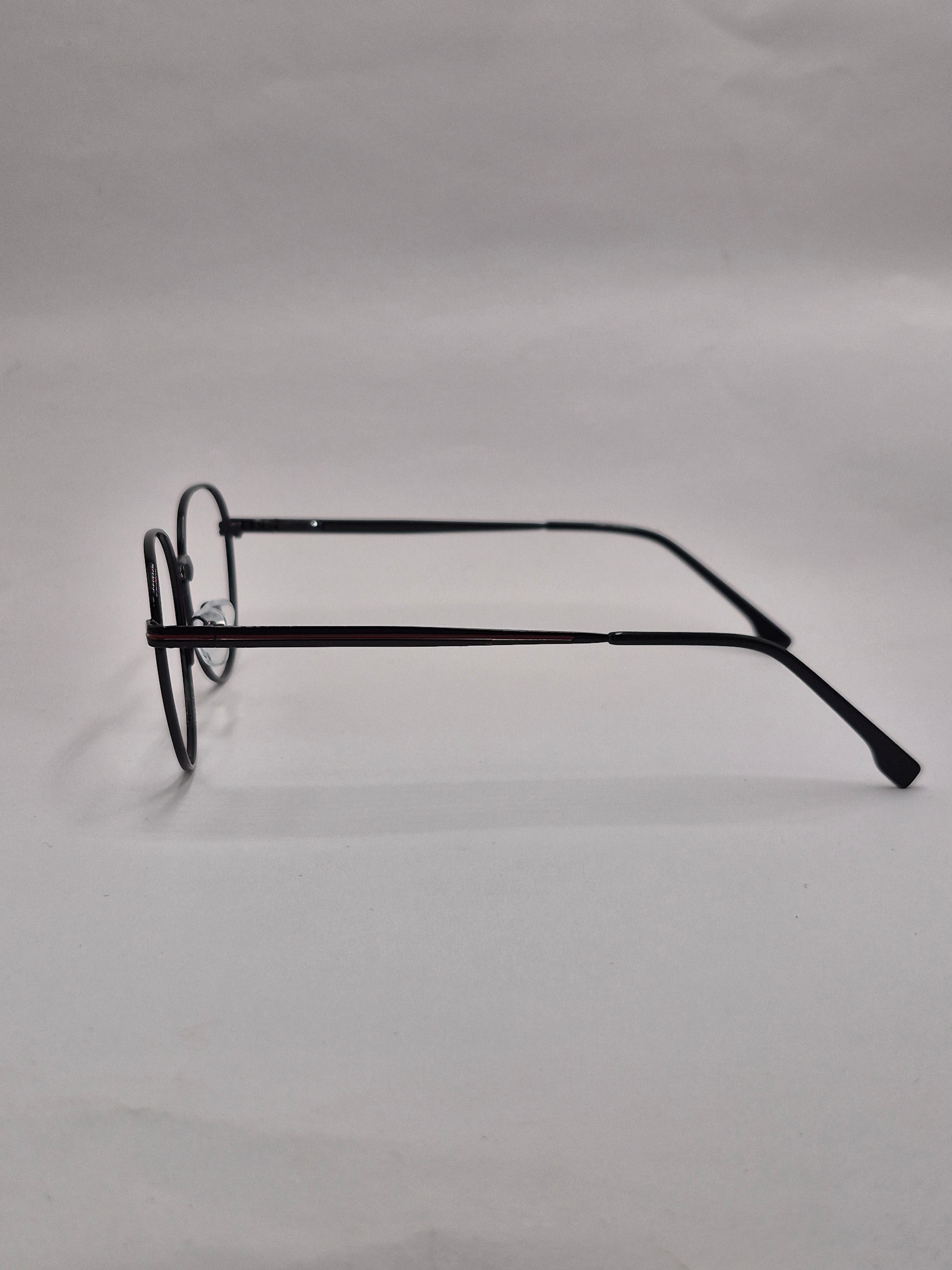 vision plus metallic all black metal frame