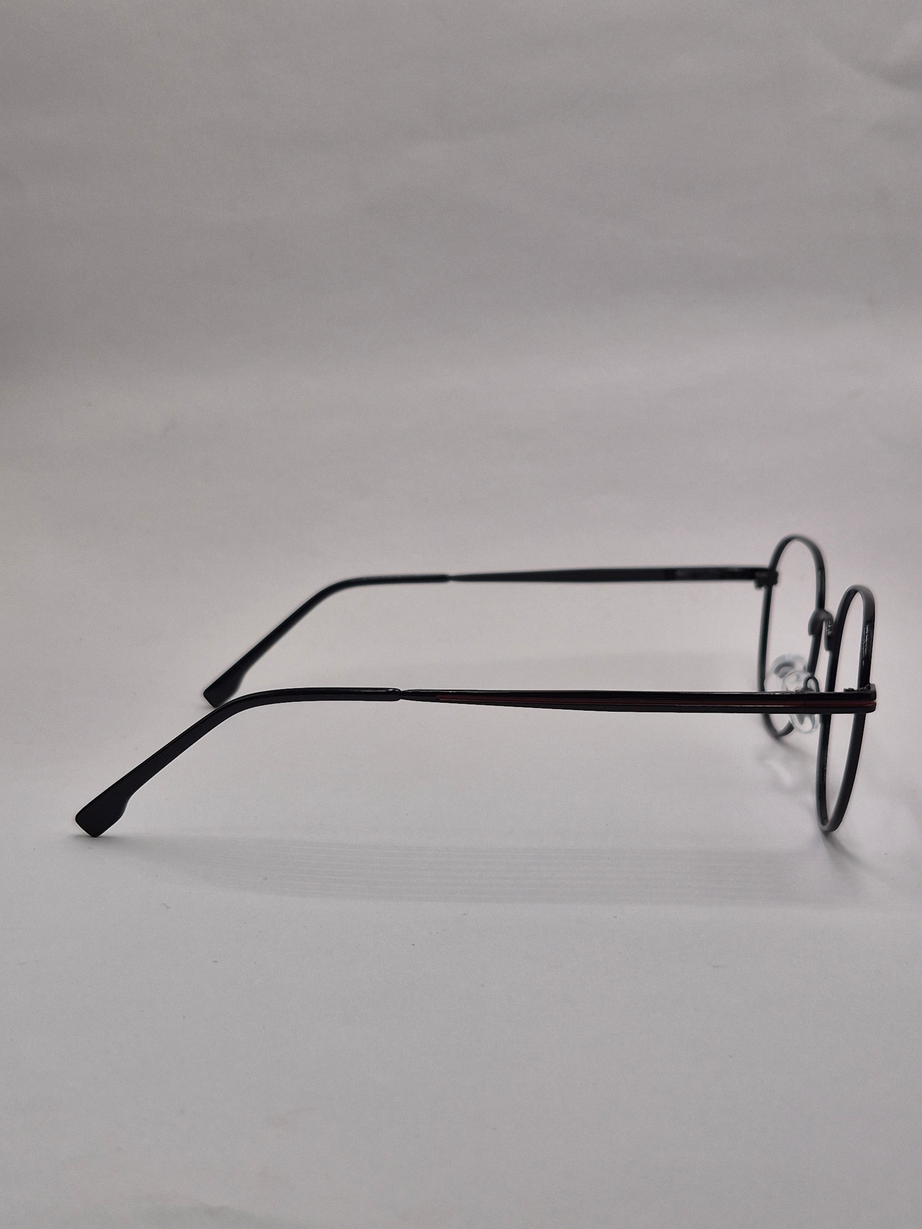 vision plus metallic all black metal frame