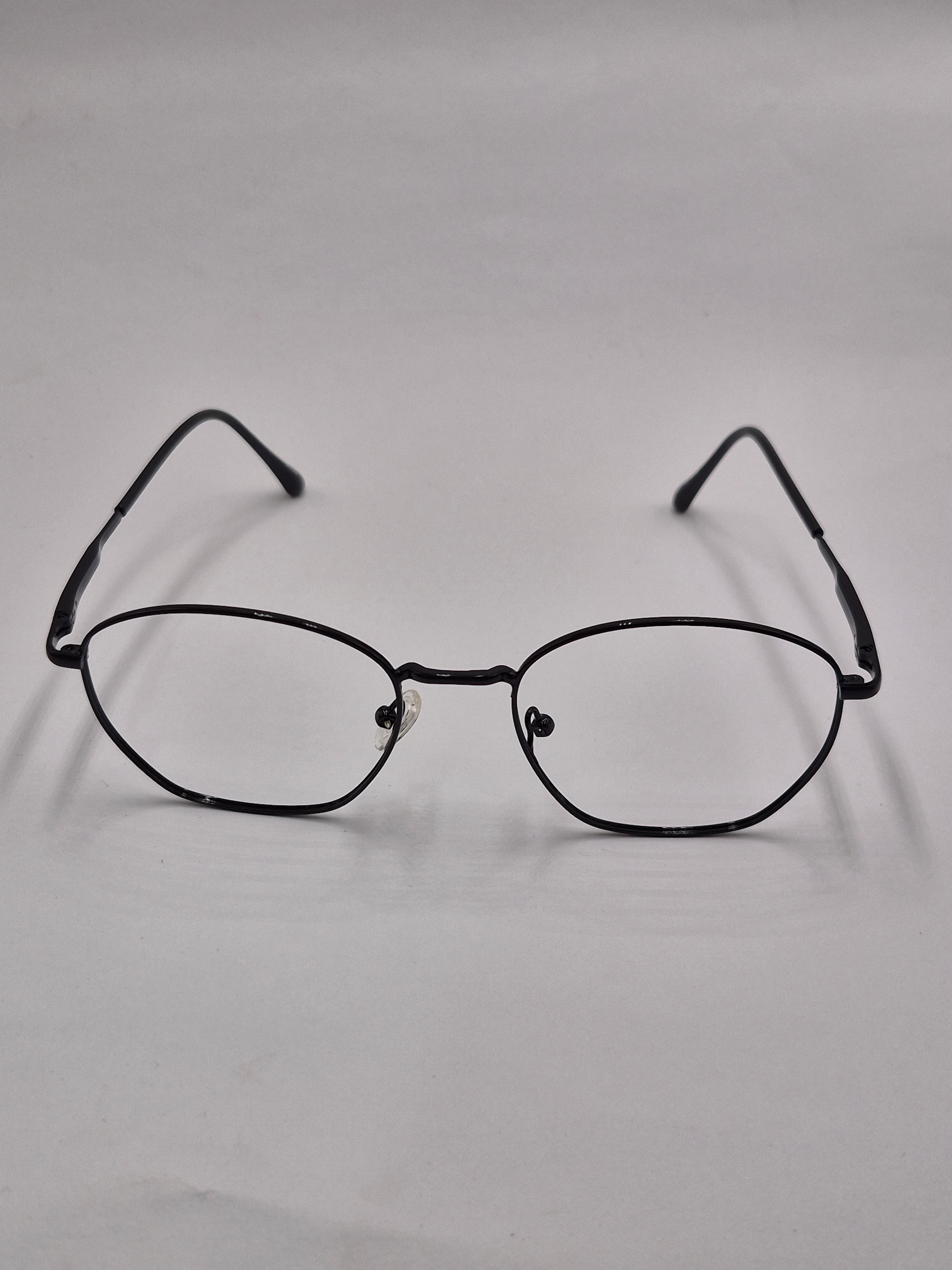 vision plus metallic full black metal frame