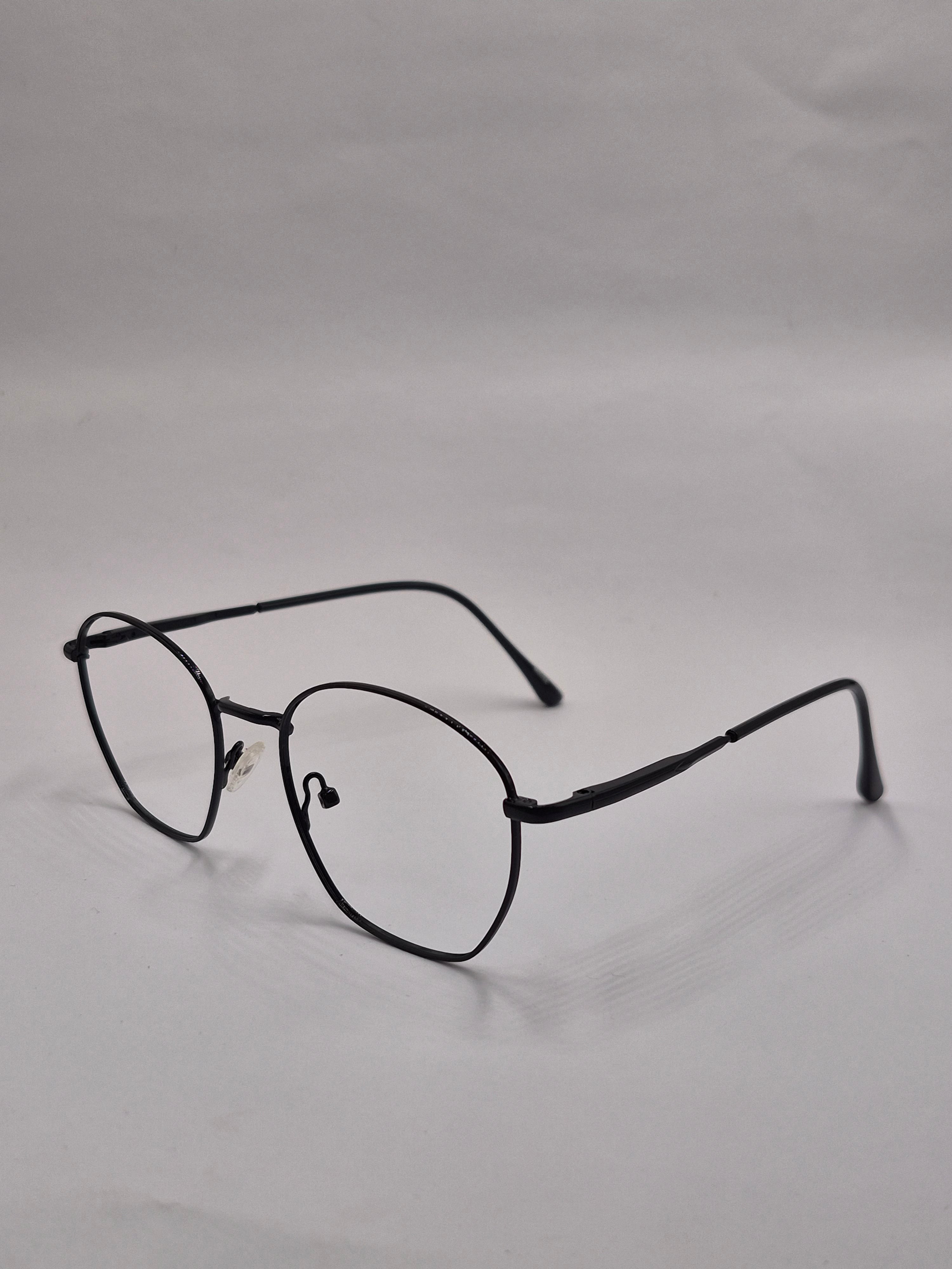vision plus metallic full black metal frame