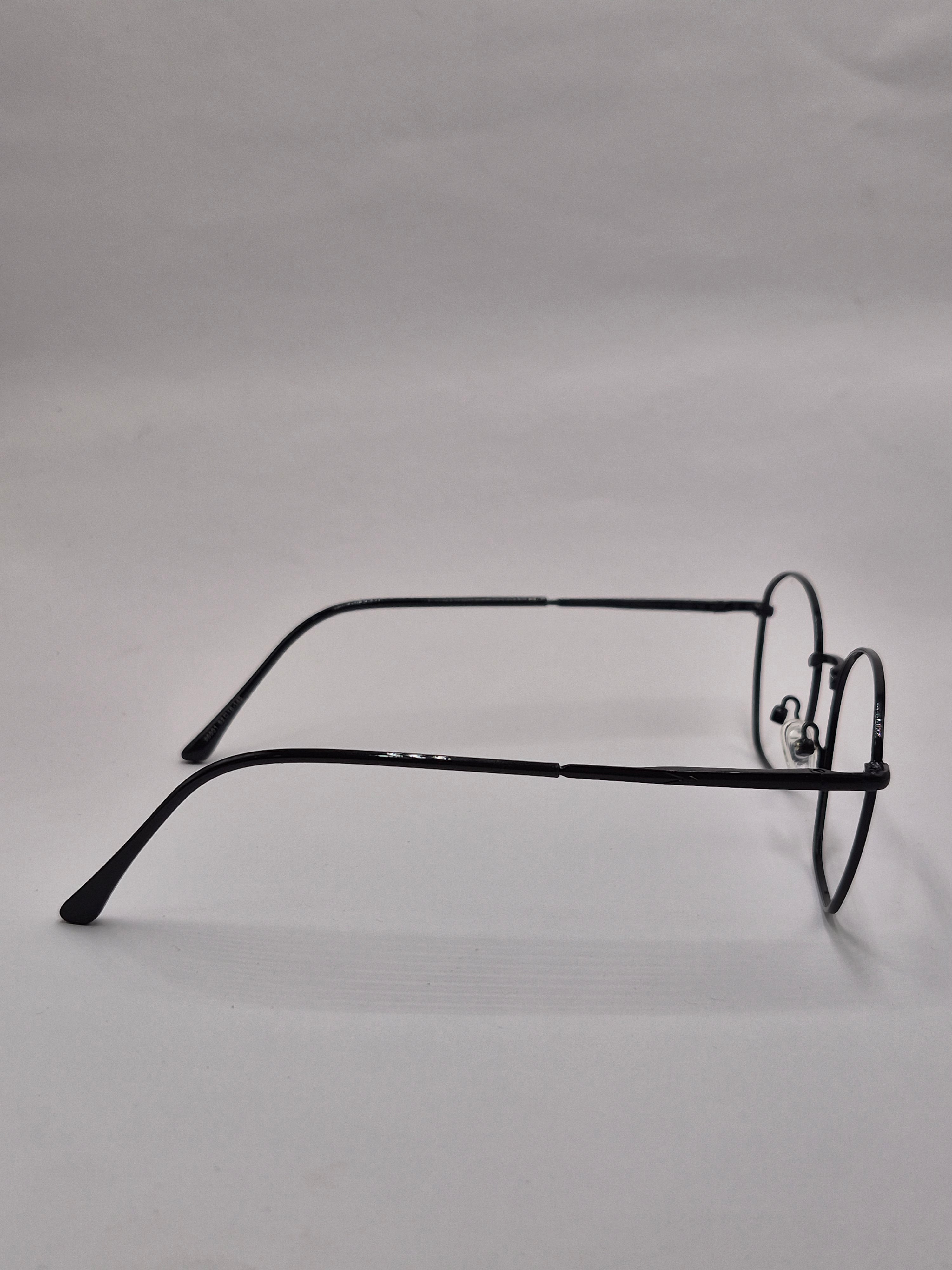 vision plus metallic full black metal frame