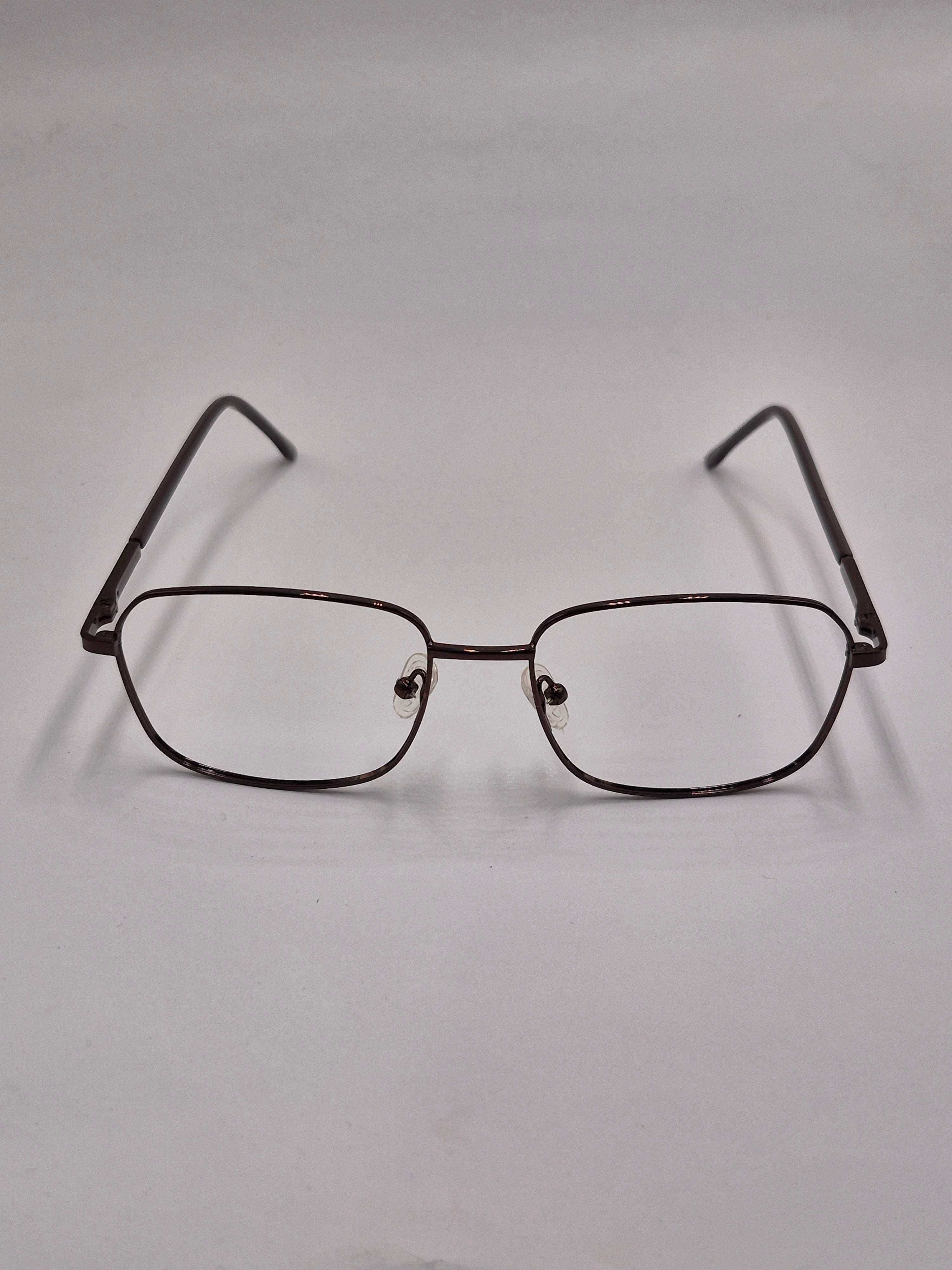 vision plus metallic chocolate metal frame