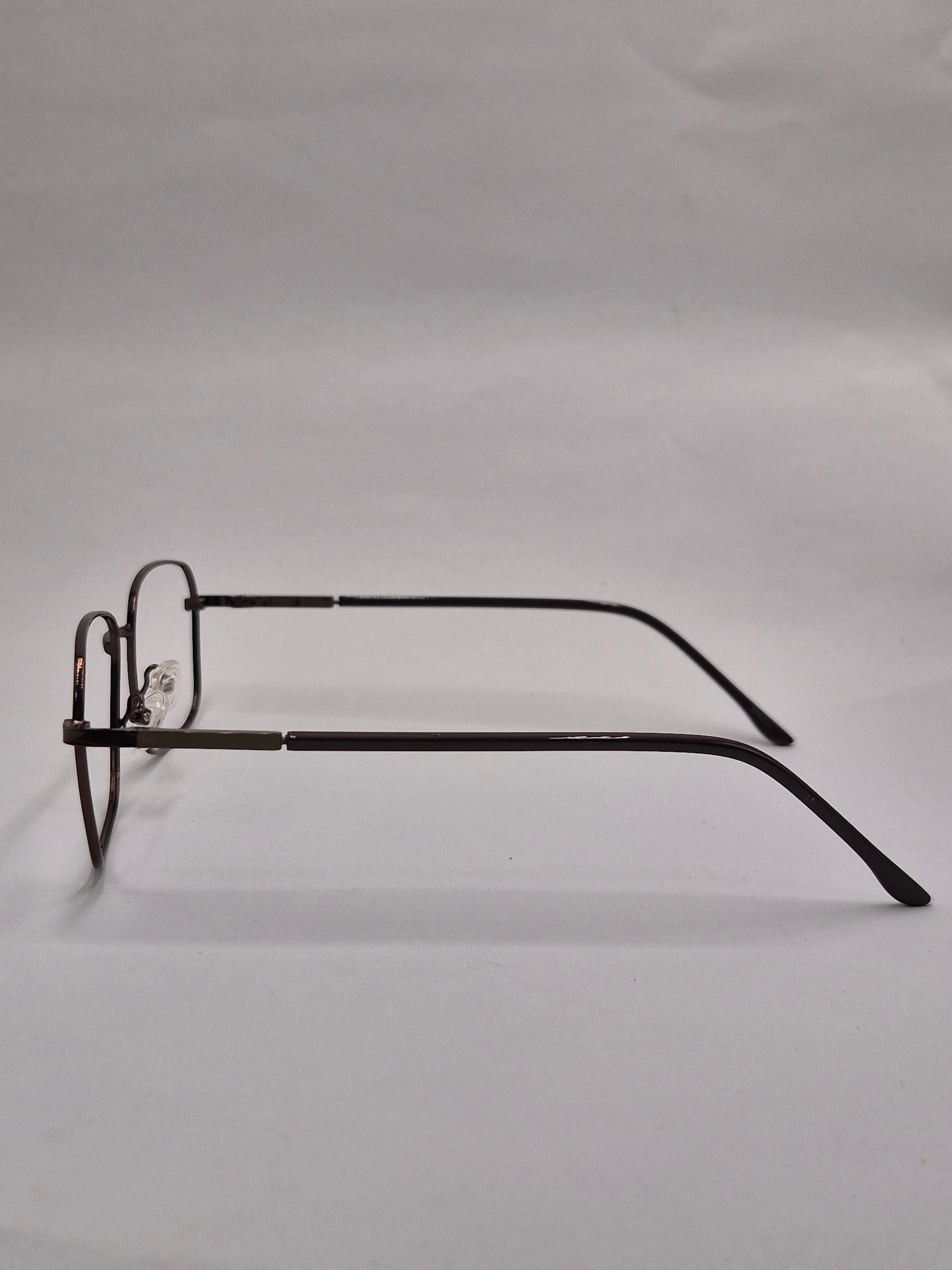 vision plus metallic chocolate metal frame