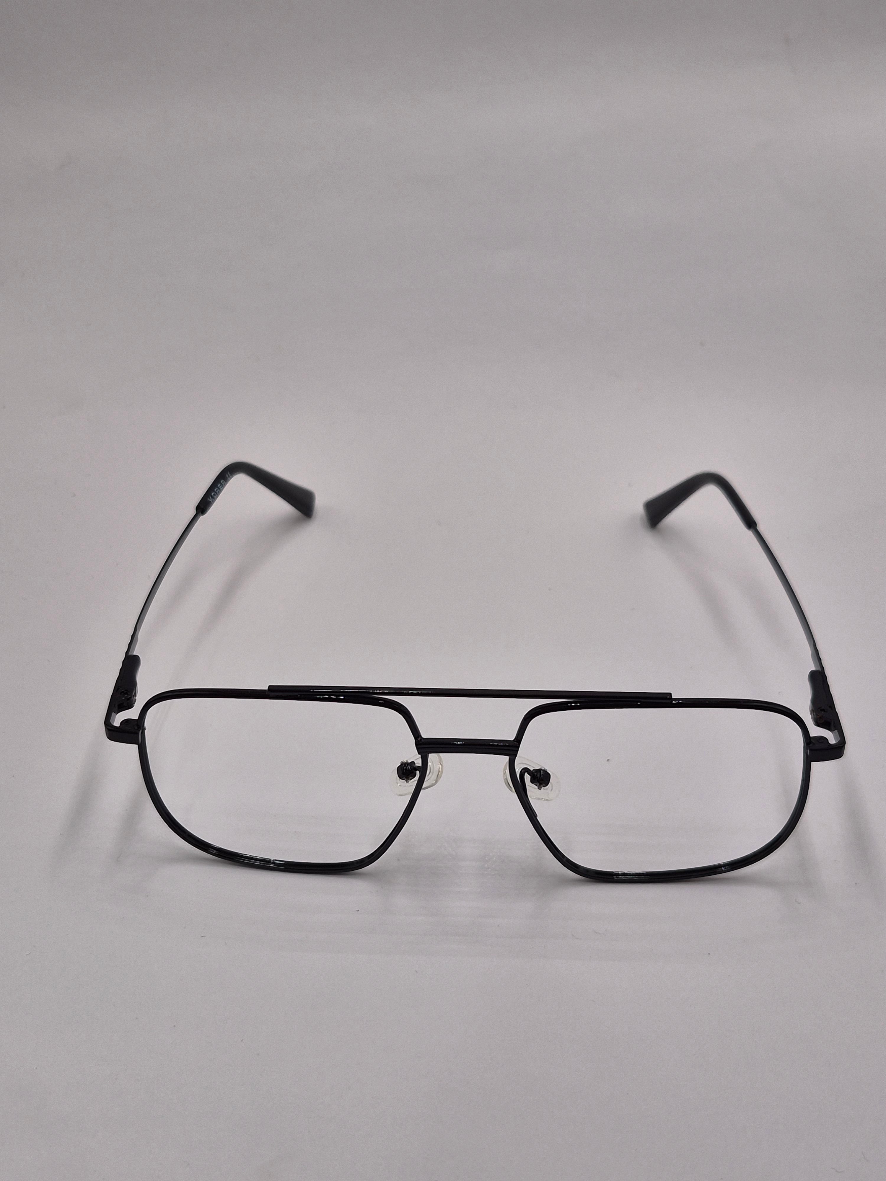 vision plus double bar black metal frame