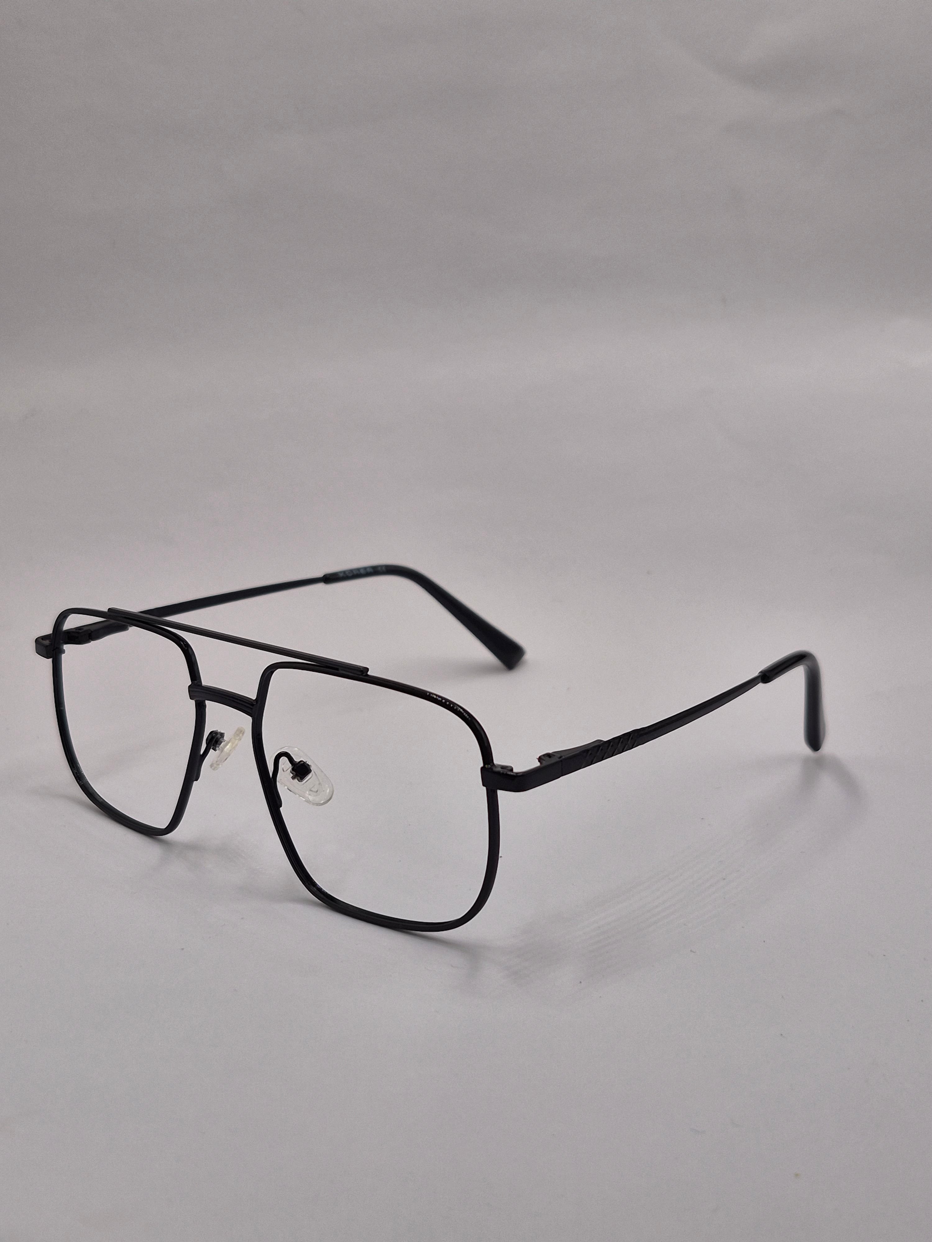 vision plus double bar black metal frame