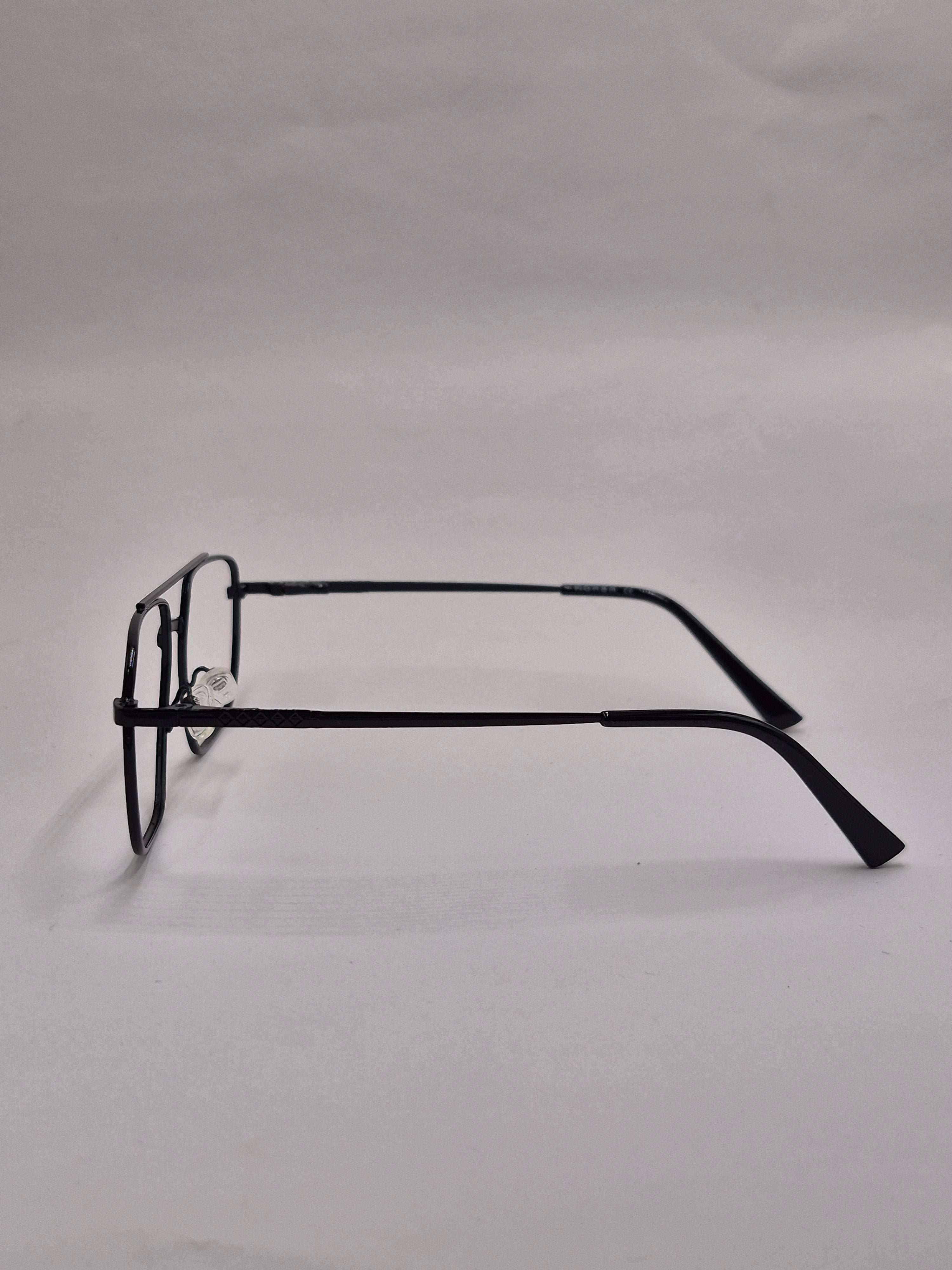 vision plus double bar black metal frame