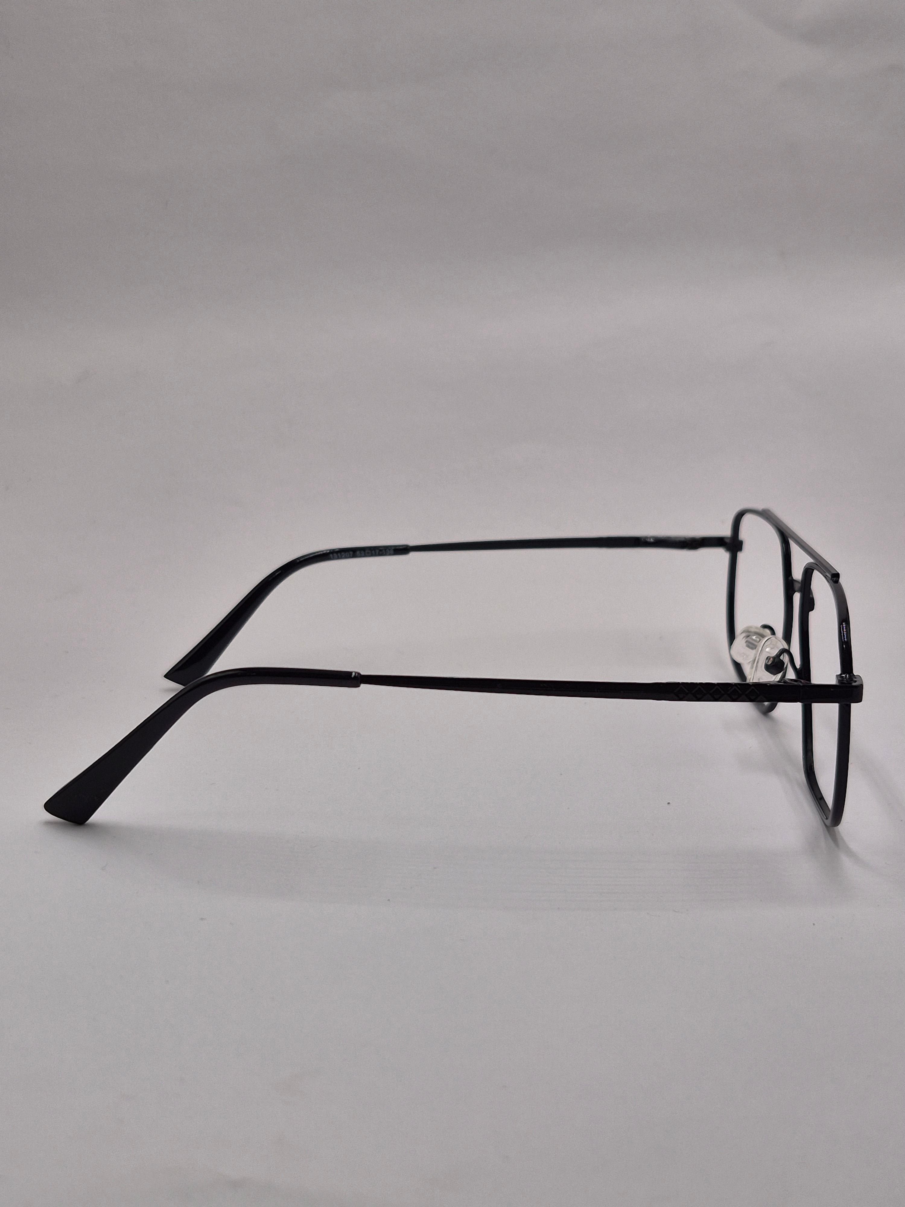 vision plus double bar black metal frame