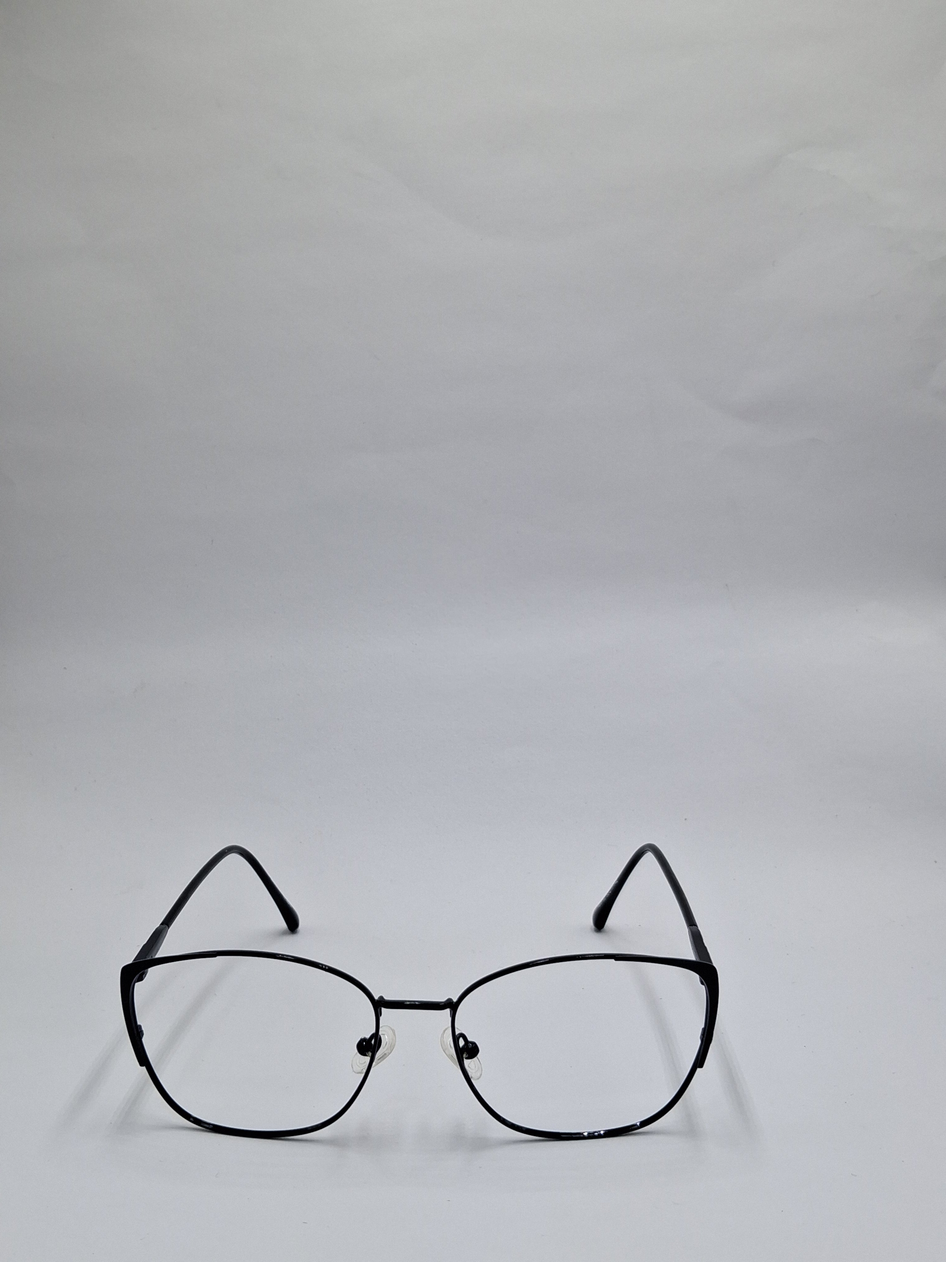 vision plus metallic black metal frame