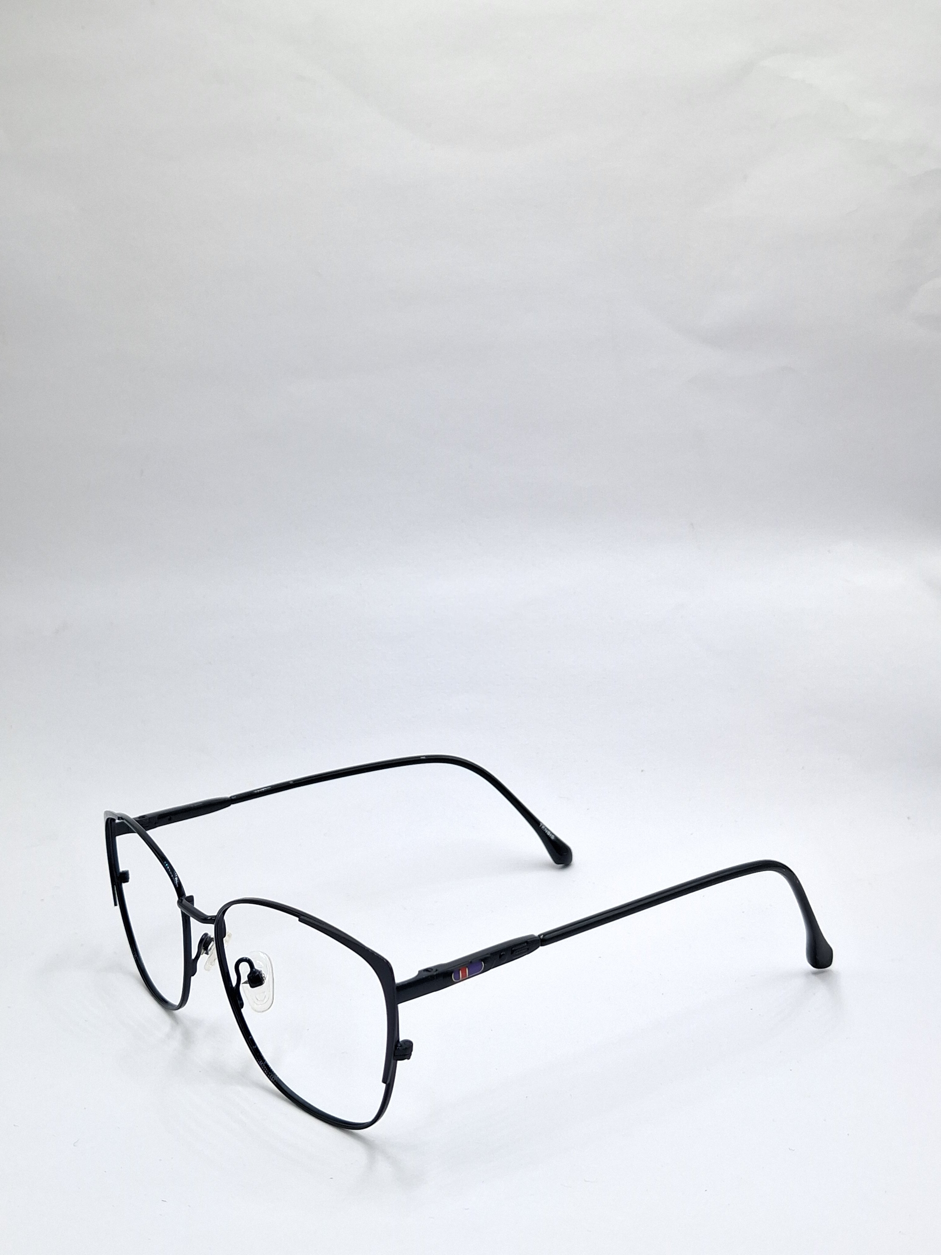 vision plus metallic black metal frame