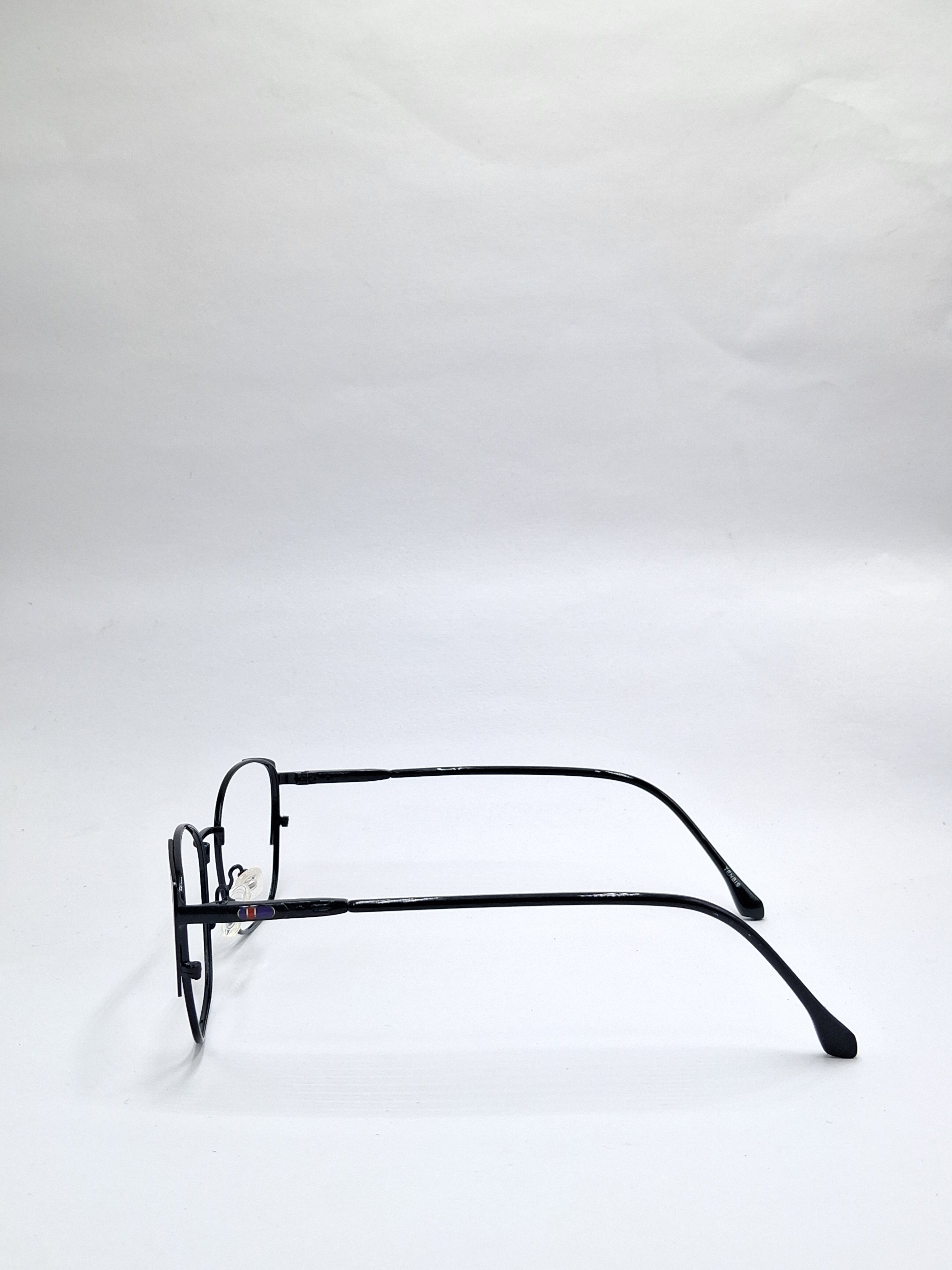 vision plus metallic black metal frame