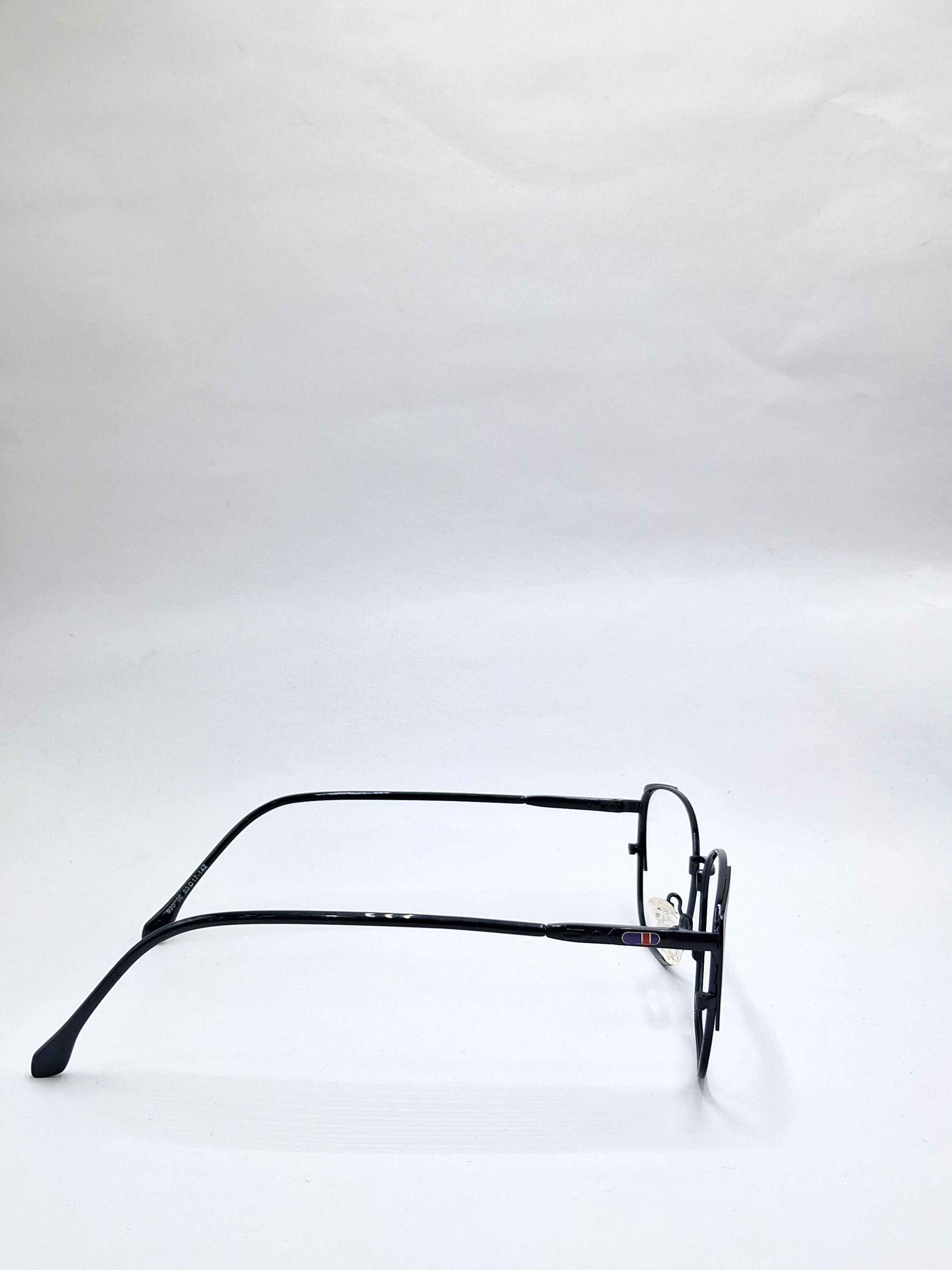 vision plus metallic black metal frame