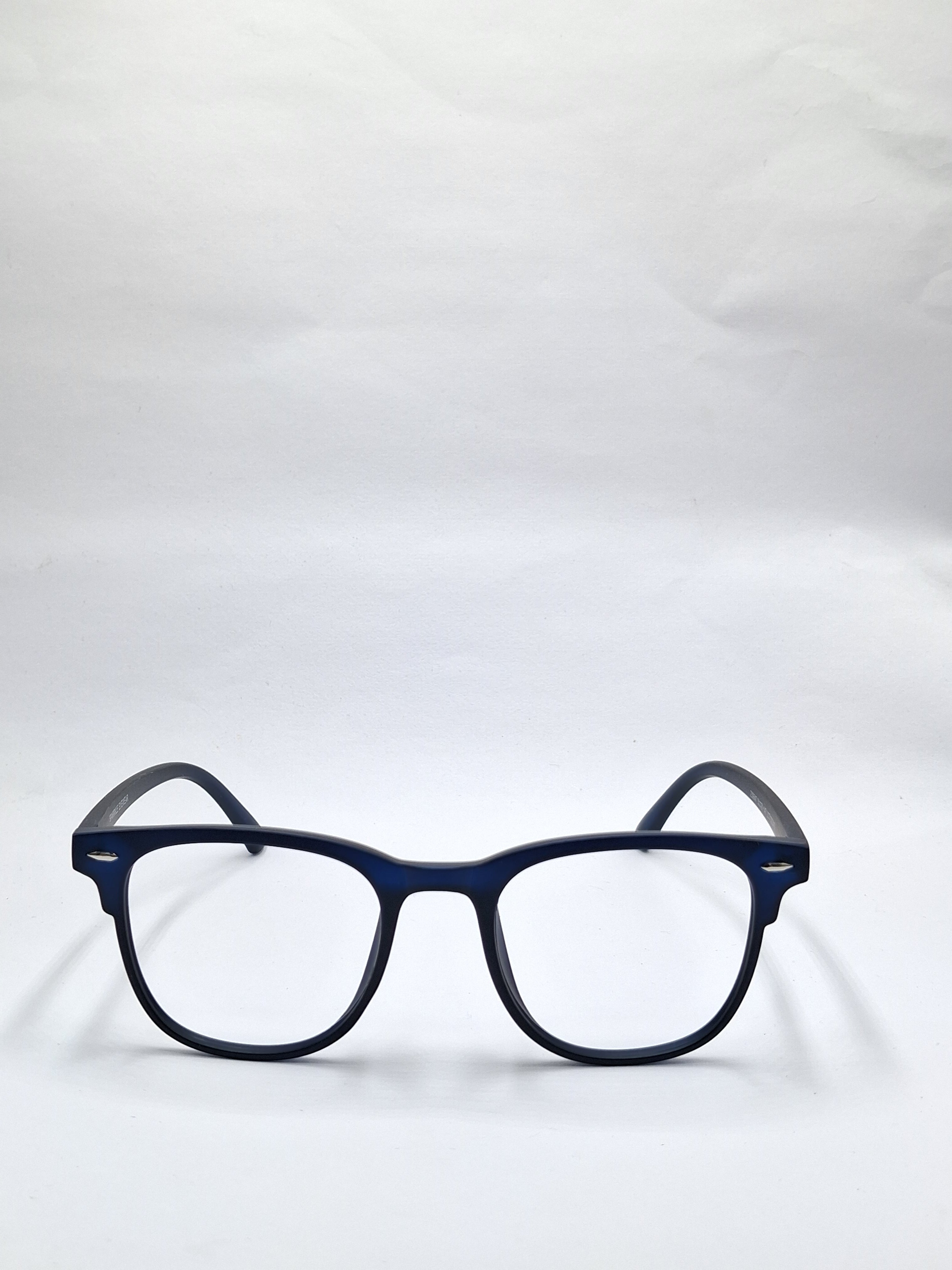 vision plus matte navy blue frame