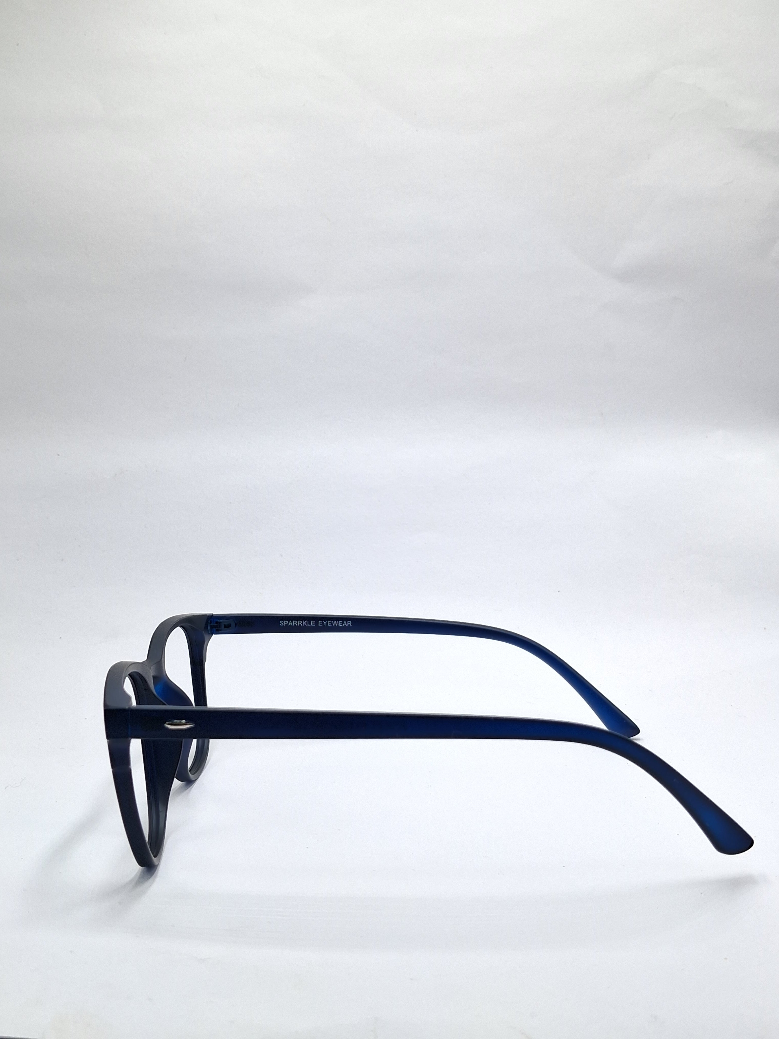 vision plus matte navy blue frame